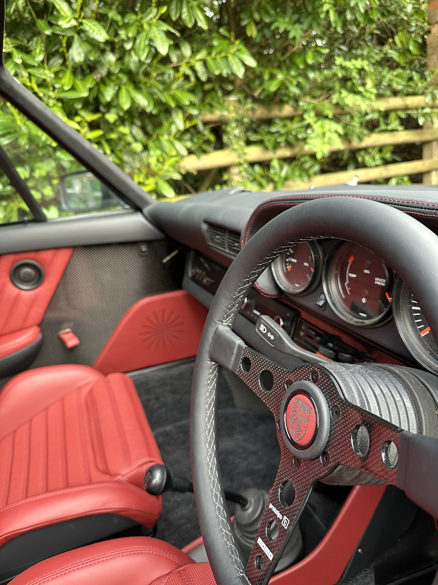 Porsche 911 G Series Carbon Fiber Trim