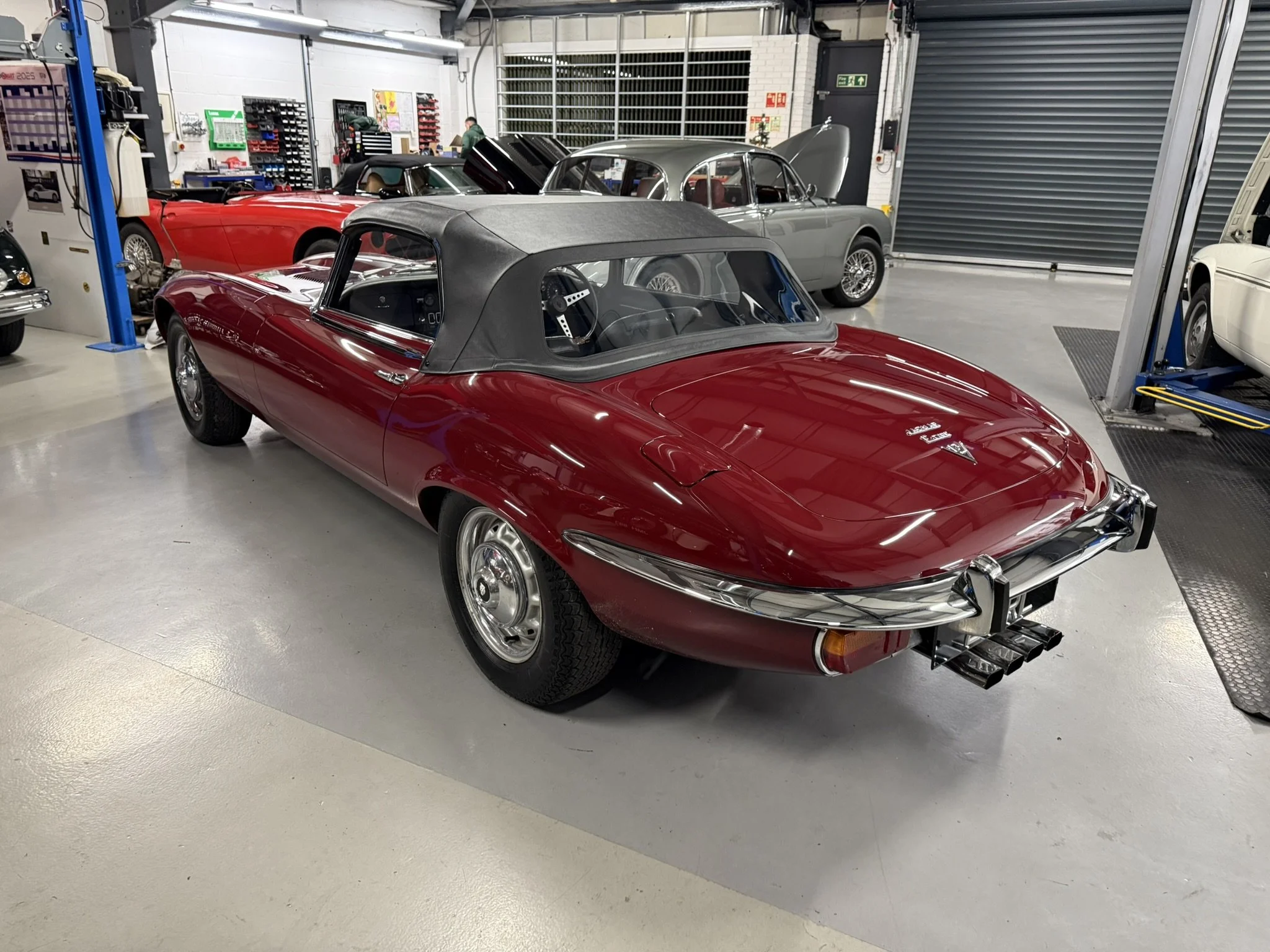 Jaguar E Type V12 Hood PVC