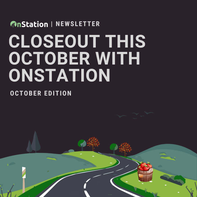 Closeout This October with OnStation