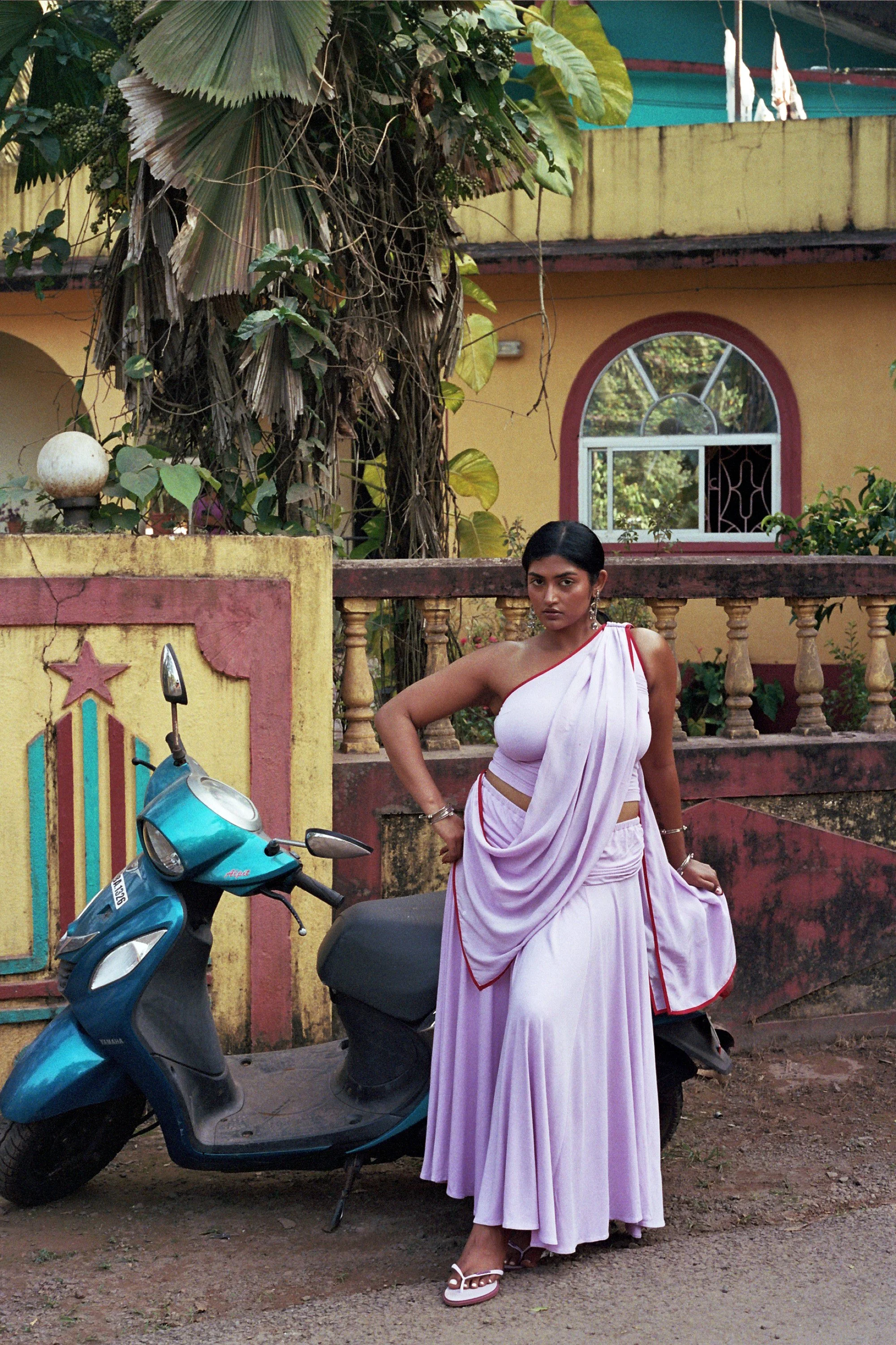 sari set and scooter copy.jpg