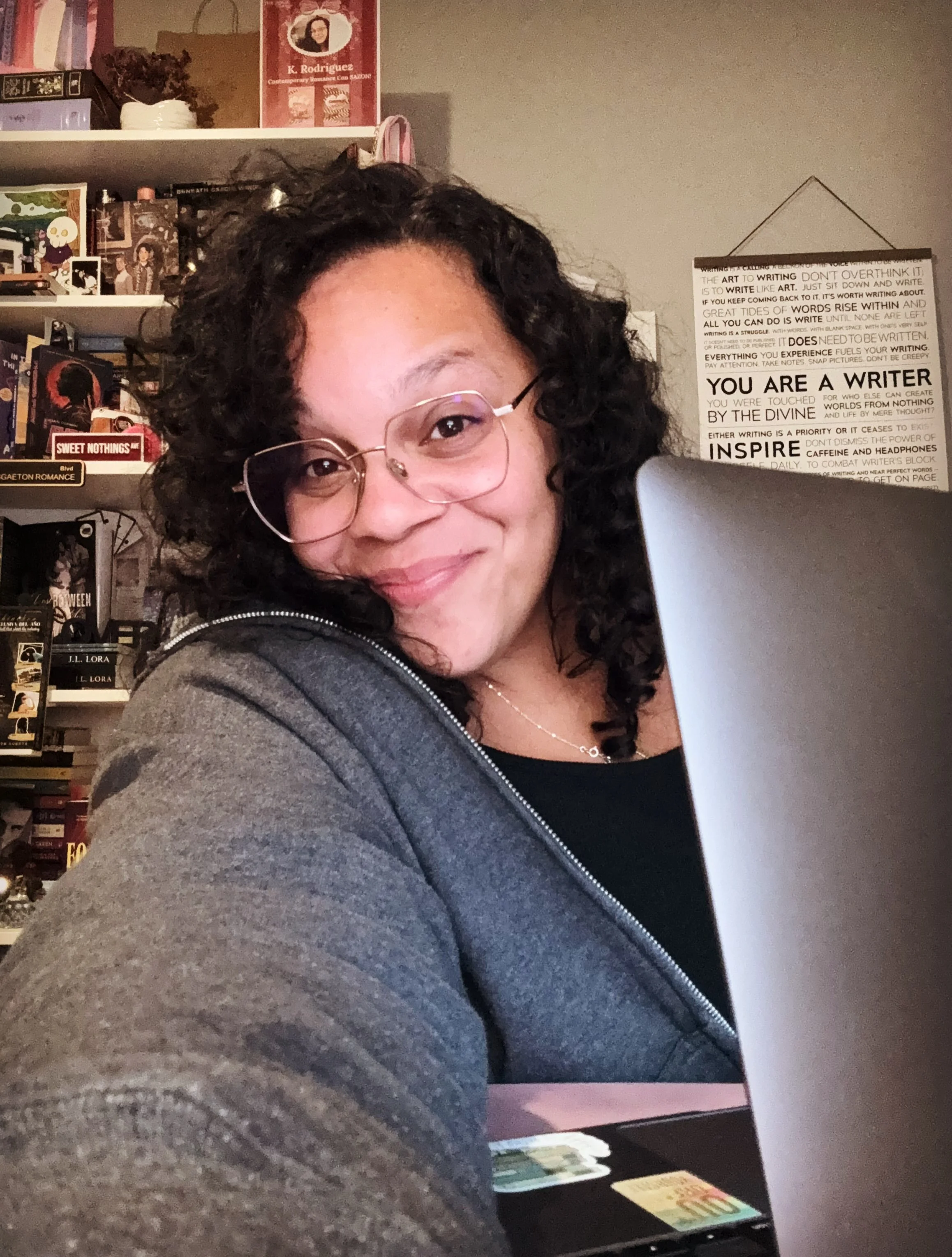 Maybe it&rsquo;s the timing, but writing a romance with Latin&eacute; leads during Latin&eacute; Heritage Month is hitting a little different. 🥹💗
.
.
.
.
#latineromance #latineauthor #wipwednesday #romanceauthor #amwritingromance 

And before y&rsq
