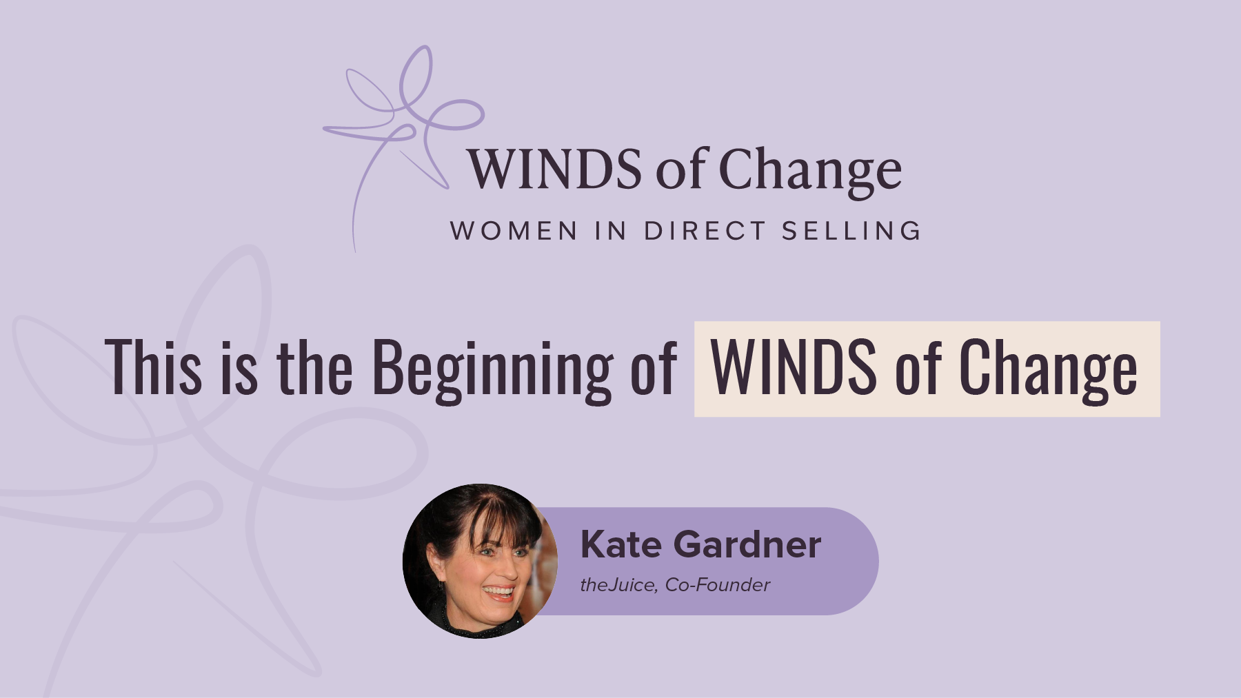 This is the Beginning of “WINDS of Change”
