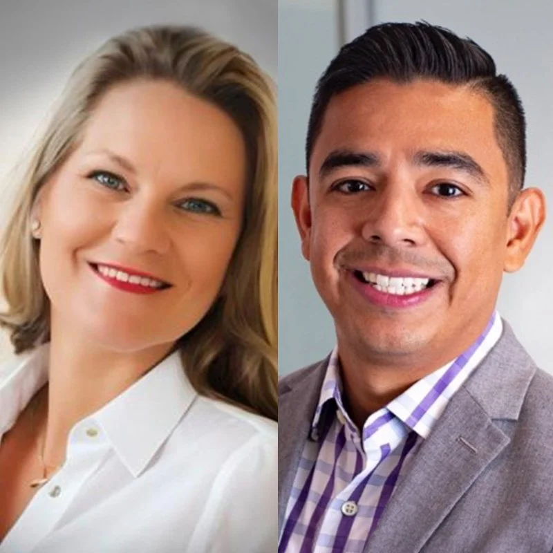 Angie Thompson and Luis Caceres headshot