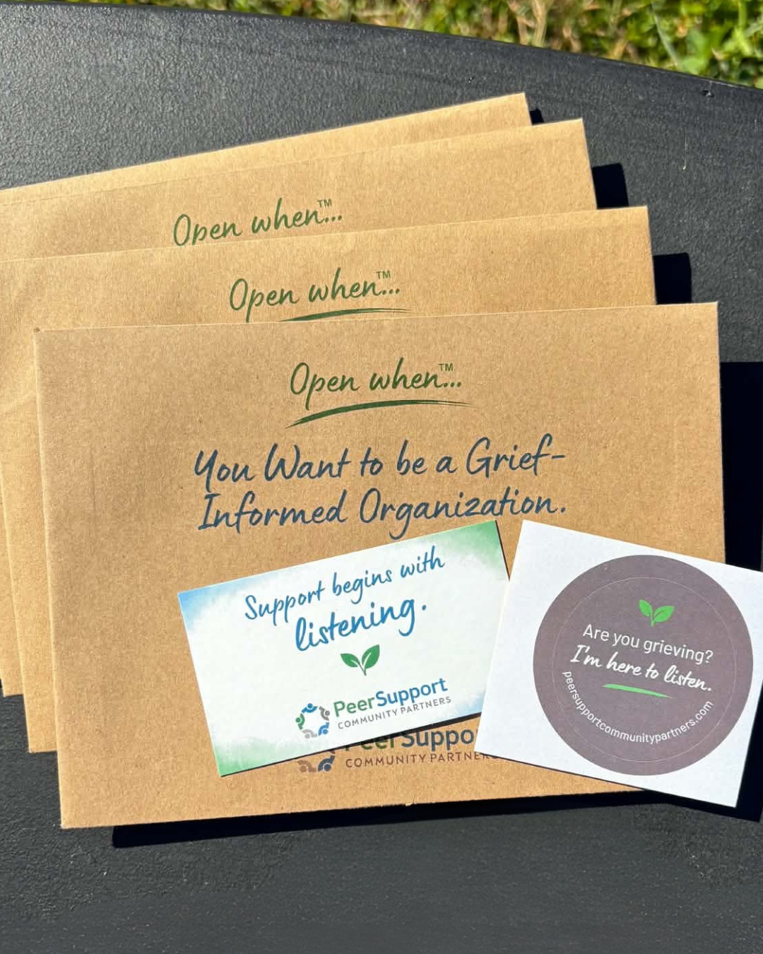Open When... You Want to Become a Grief Informed Organization