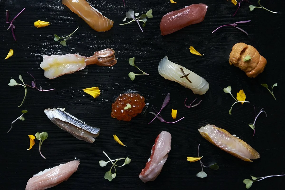 Sushi Photographed at Nonaka in New York City by Naoko Takagi