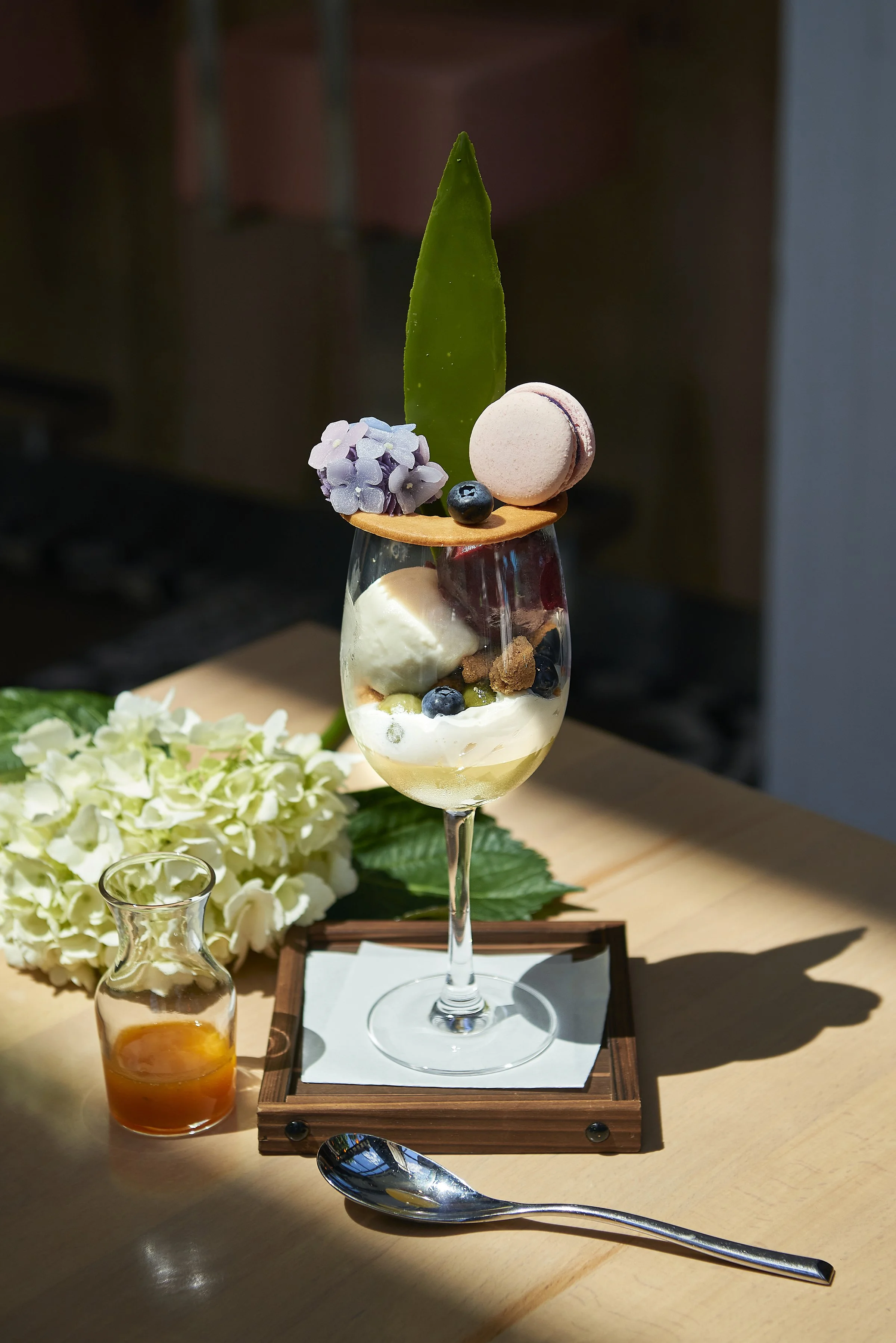 Parfait, photographed at Momoya Soho