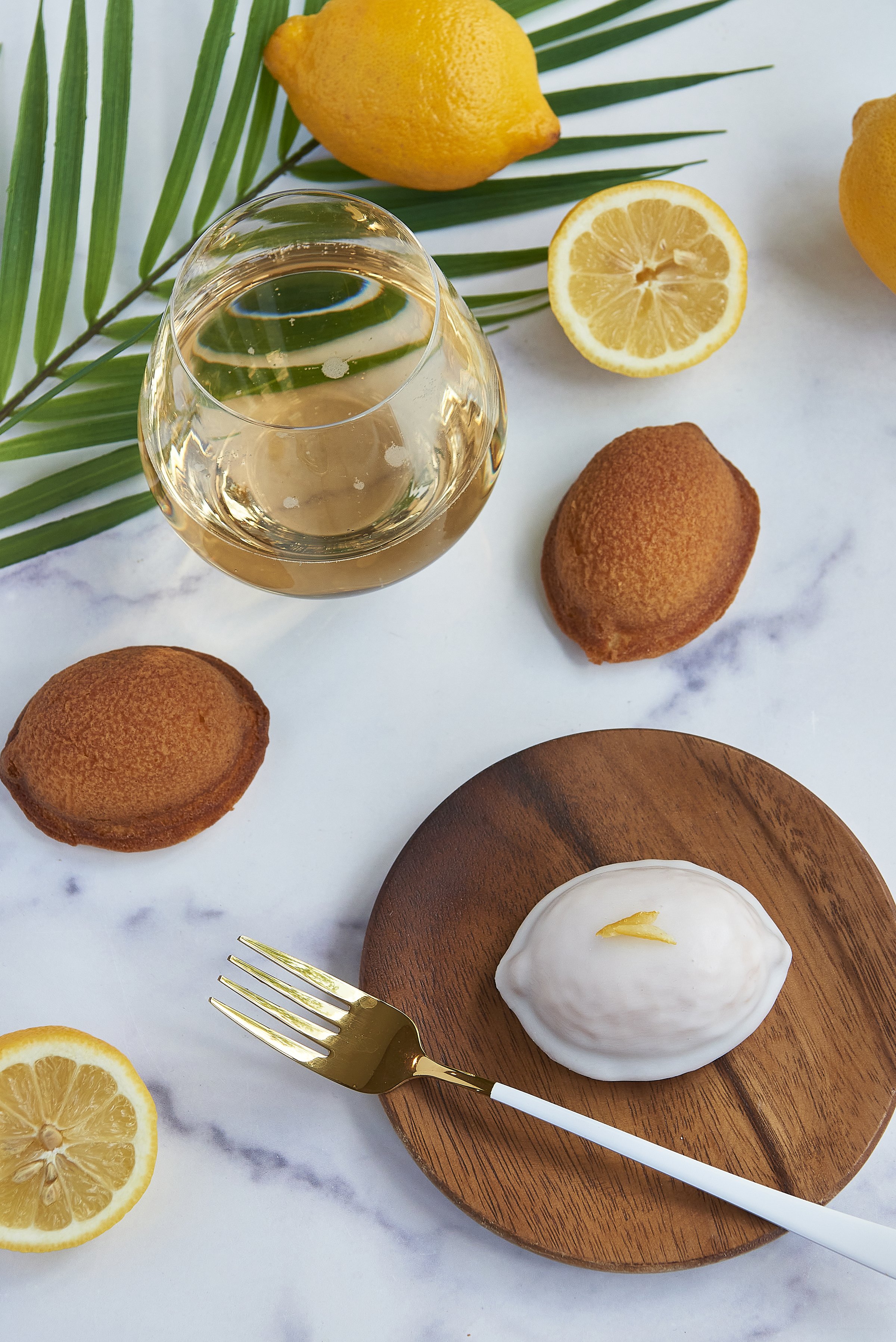 Lemon cakes, made by C by C