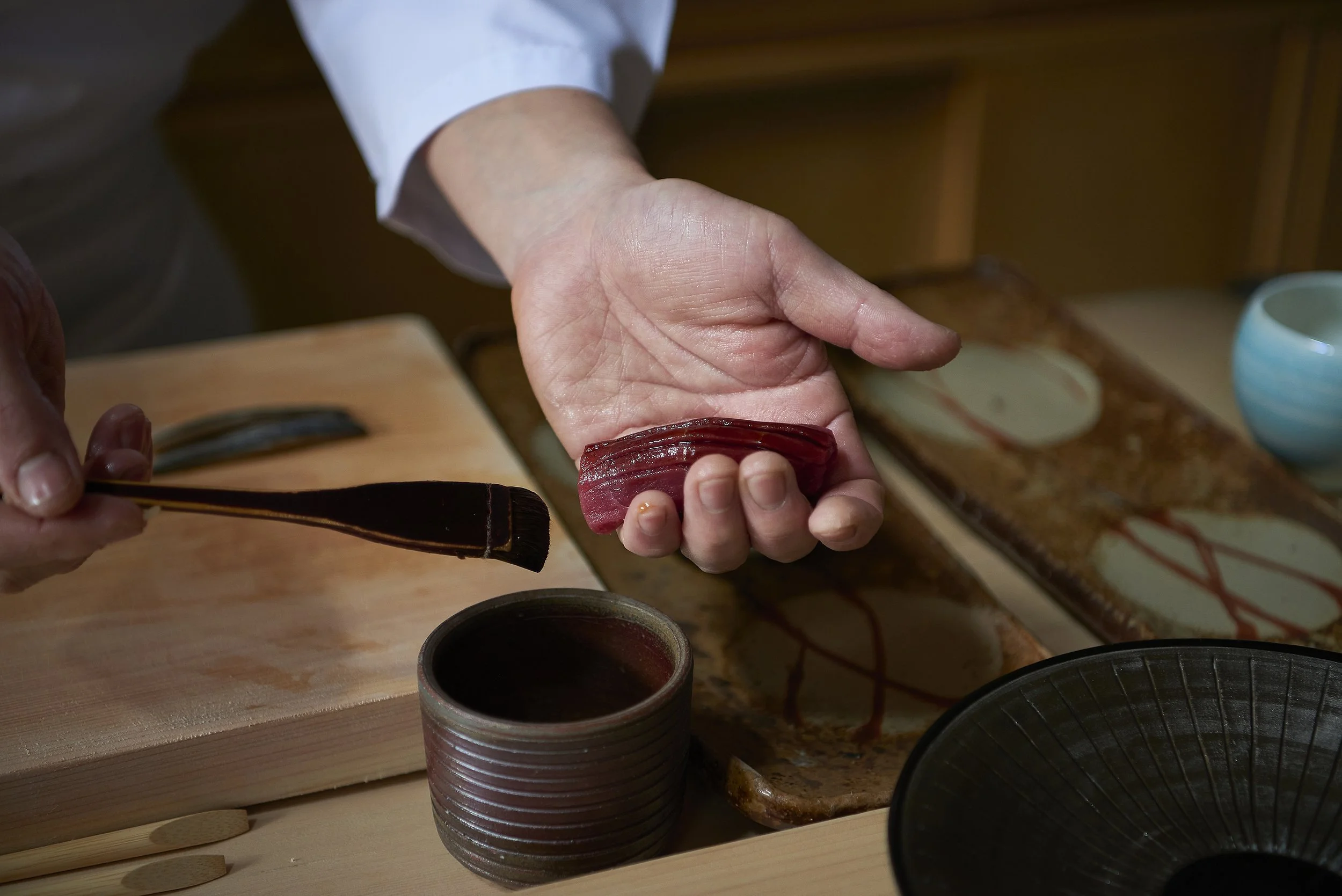 Photographed at Sushi Ginza Onodera