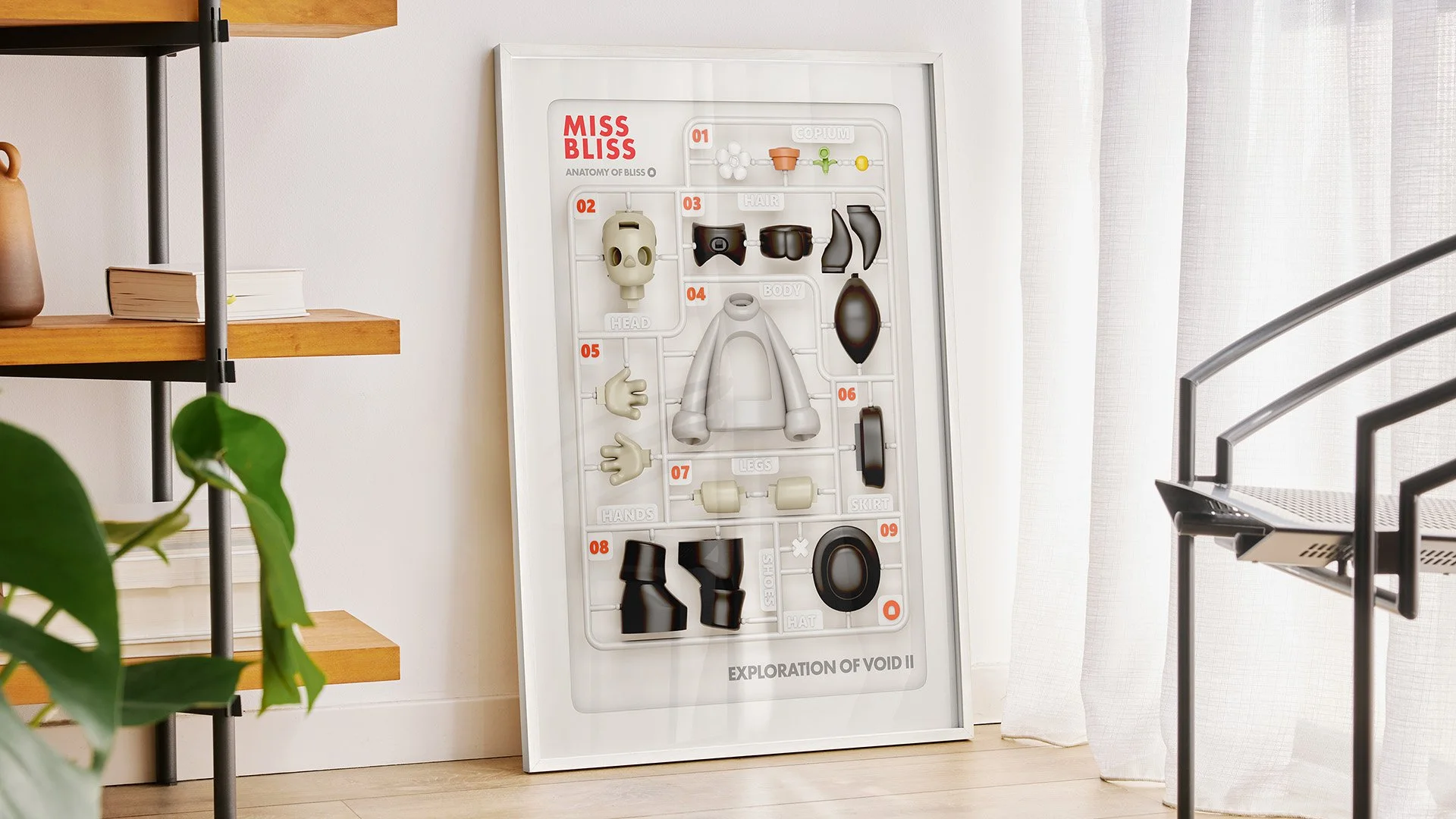 Print In Frame A2-ANATOMY OF BLISS.jpg