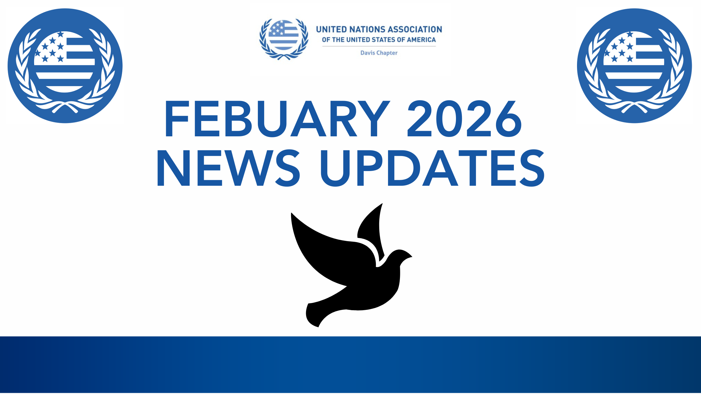 UNA-USA Davis Newsletter: February 2026 Edition