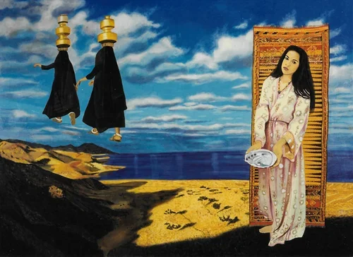 Empty, Acrylic on Canvas, 59" x 78", 1995