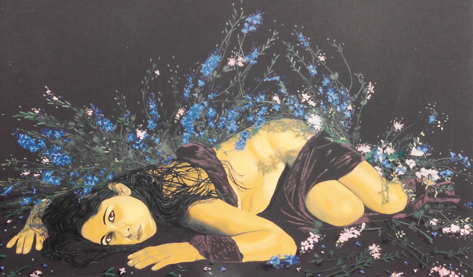 Bound to Earth, 45” x 72”, Oil on Canvas, 1993