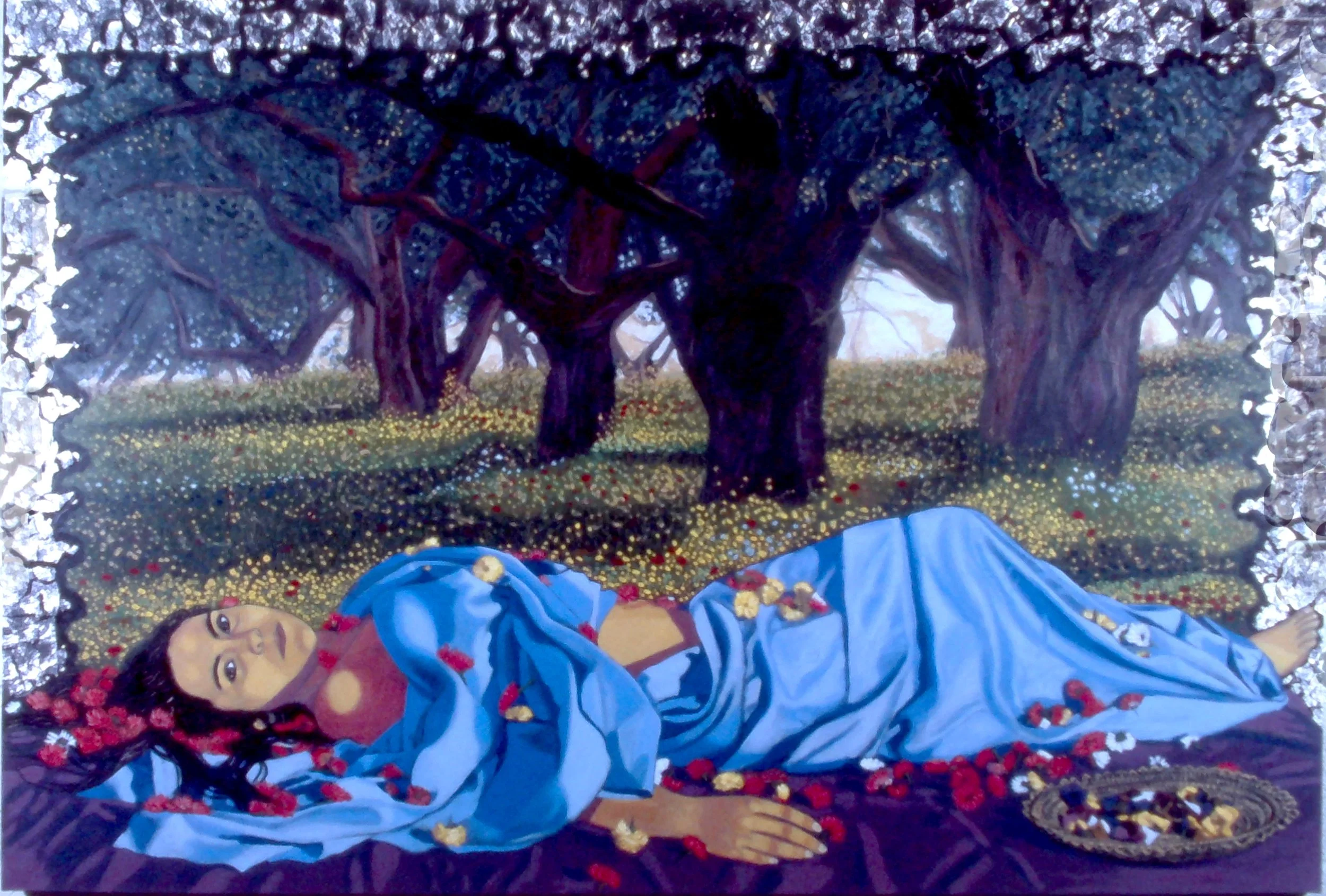 Dreams of the Old Country, Olive Grove, 43 x 65, 1992