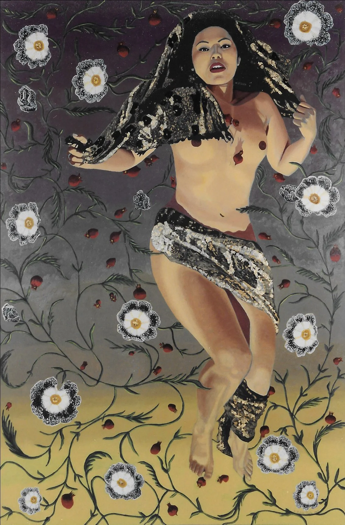 Siren, 65” x 43”, Oil on Canvas, 1993