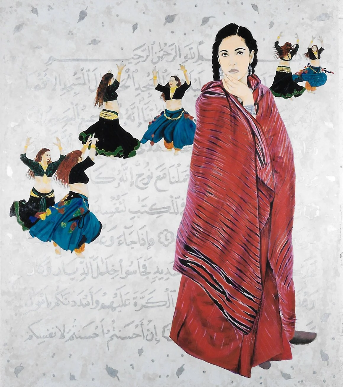 Twirlers, 63x54, 1998