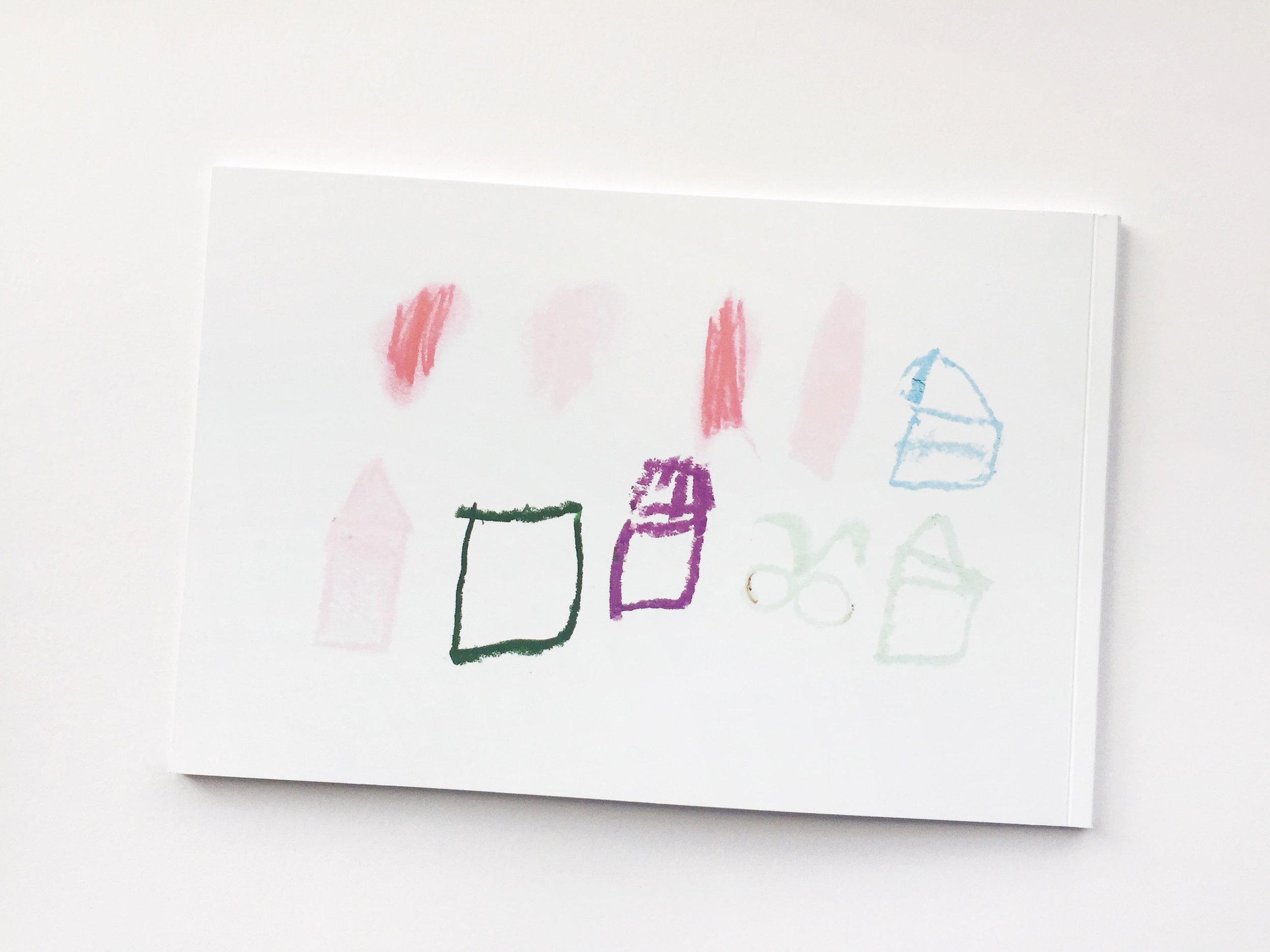 Book about kindergarten kids artwork