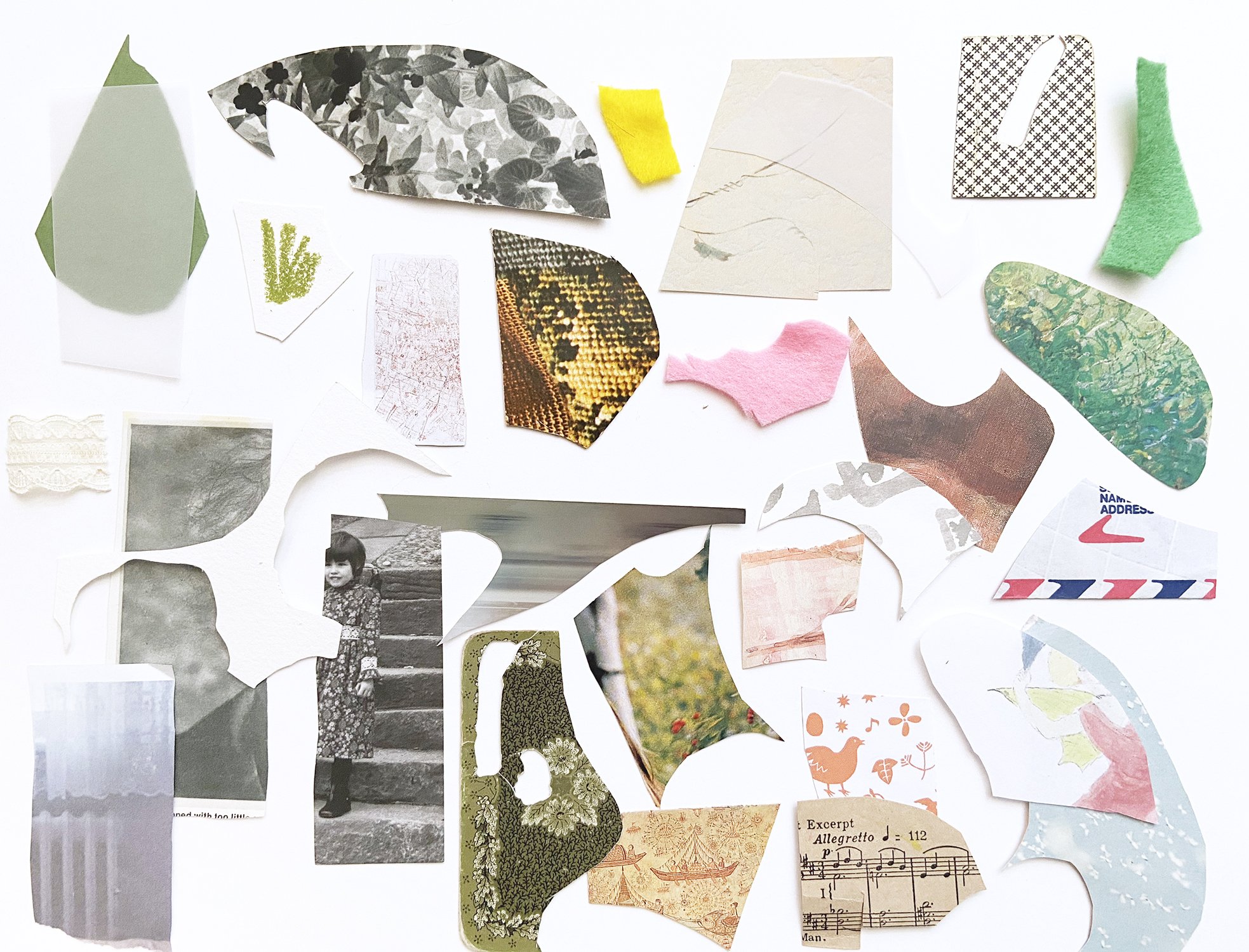 Collage materials