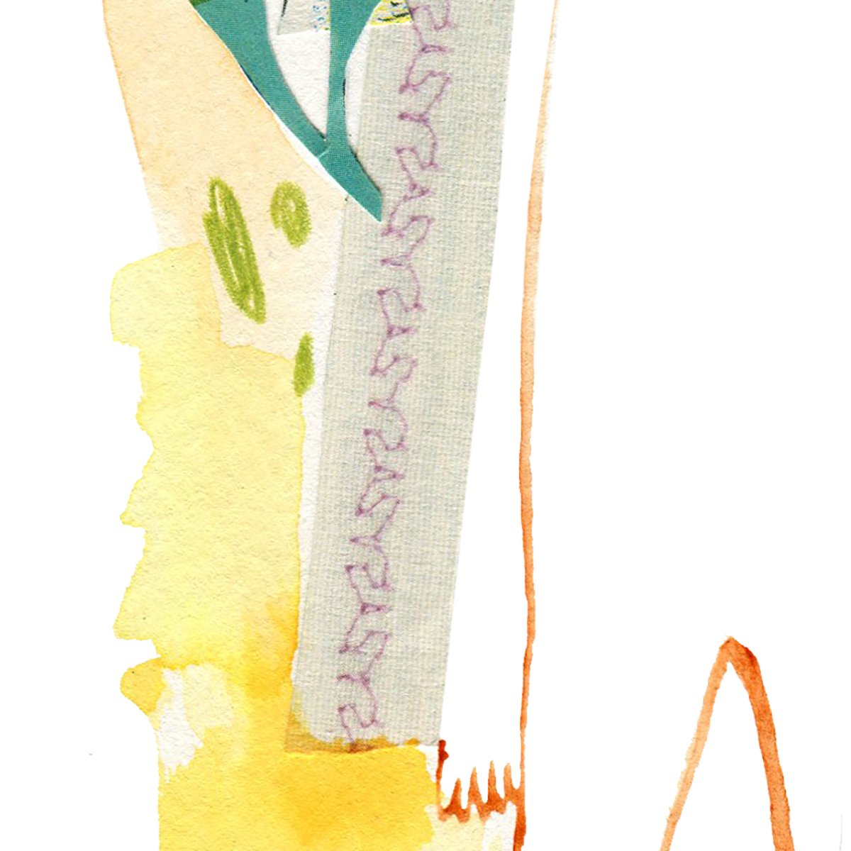 Bright playful figure illustration
