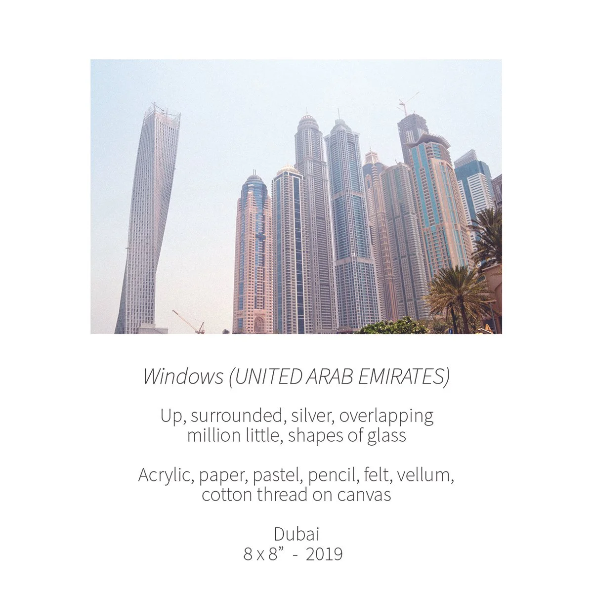 uae dubai memory poem