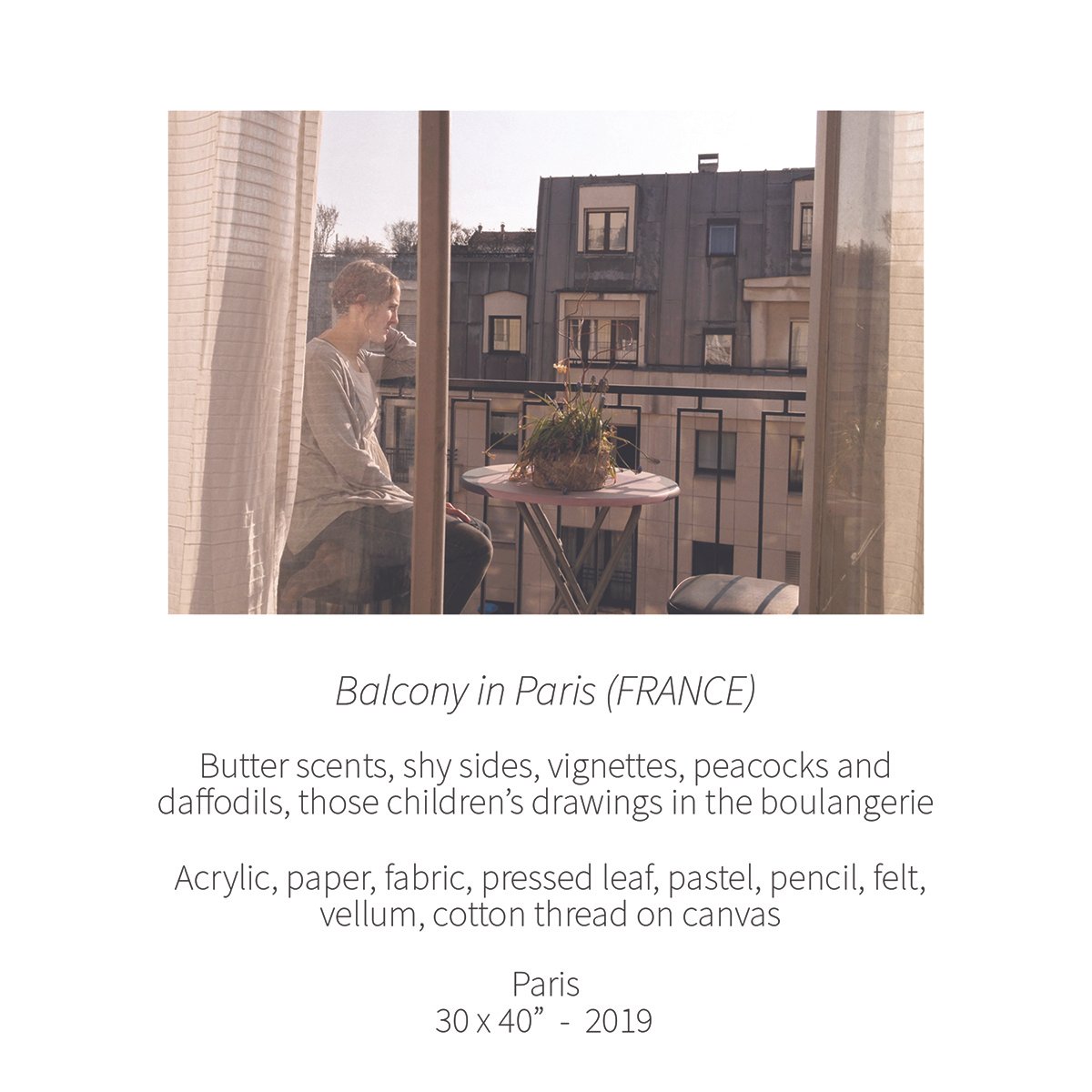 paris balcony memory poem