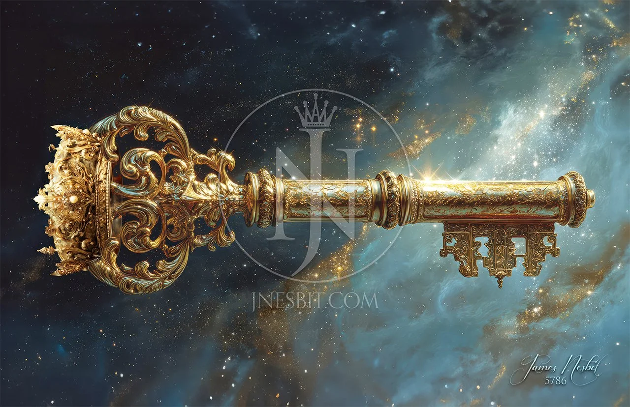 David's Key 5786 — Prophetic Art of James Nesbit