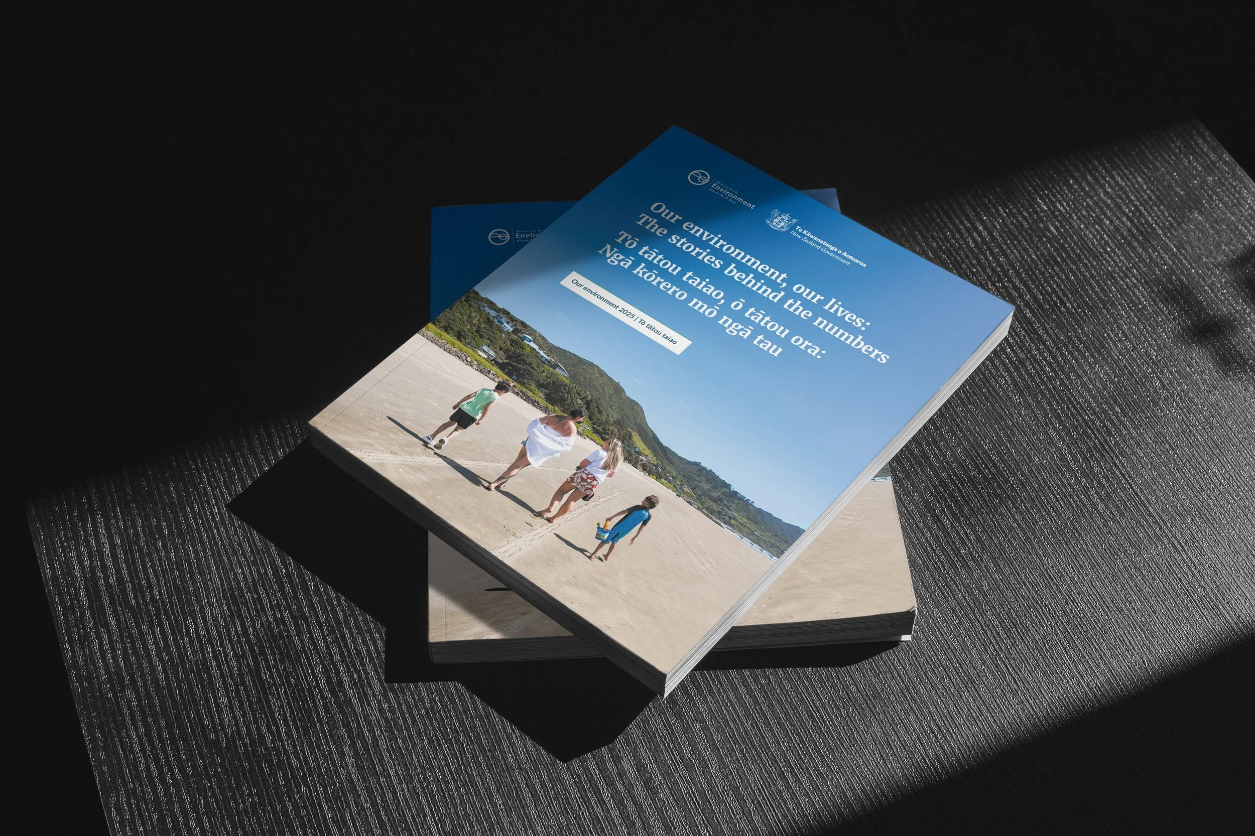 Editorial design for Ministry of the Environment