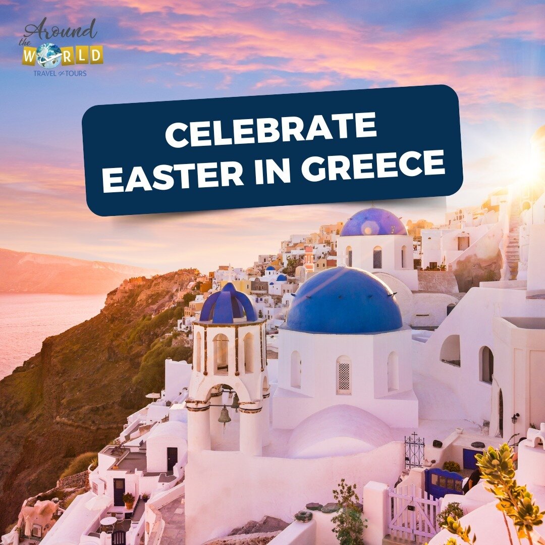 Ready for an unforgettable Easter getaway? Join us as we celebrate Easter in Greece! Immerse yourself in Greek traditions, savor delicious cuisine, and explore ancient wonders. Book now for an egg-citing adventure! Book on our website. 🐰🌸✨ #EasterI