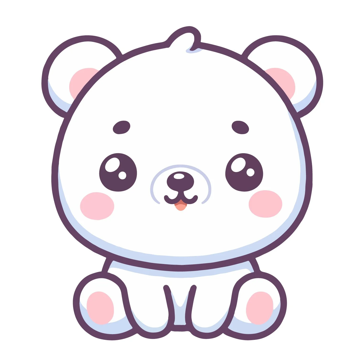 Kawaii Animals Part 1_Polarbear-Updated.jpg