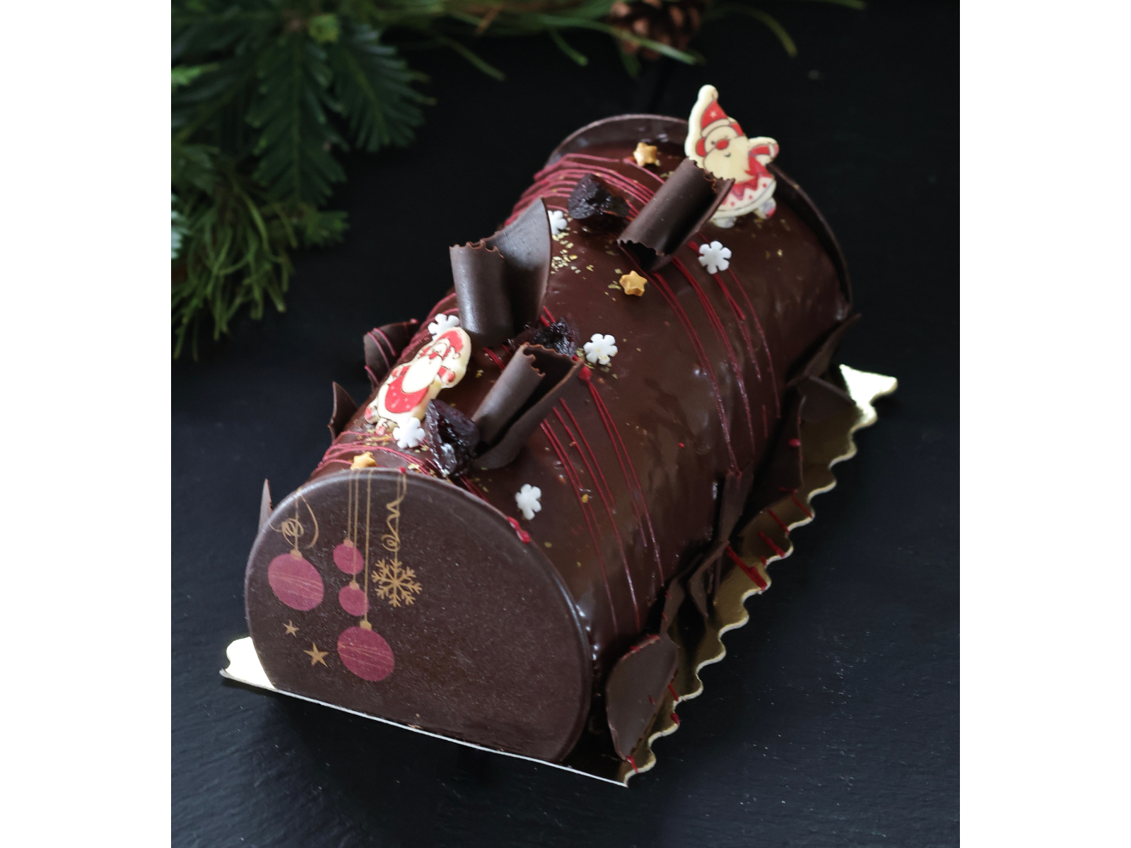 Black Forest yule log (GF)