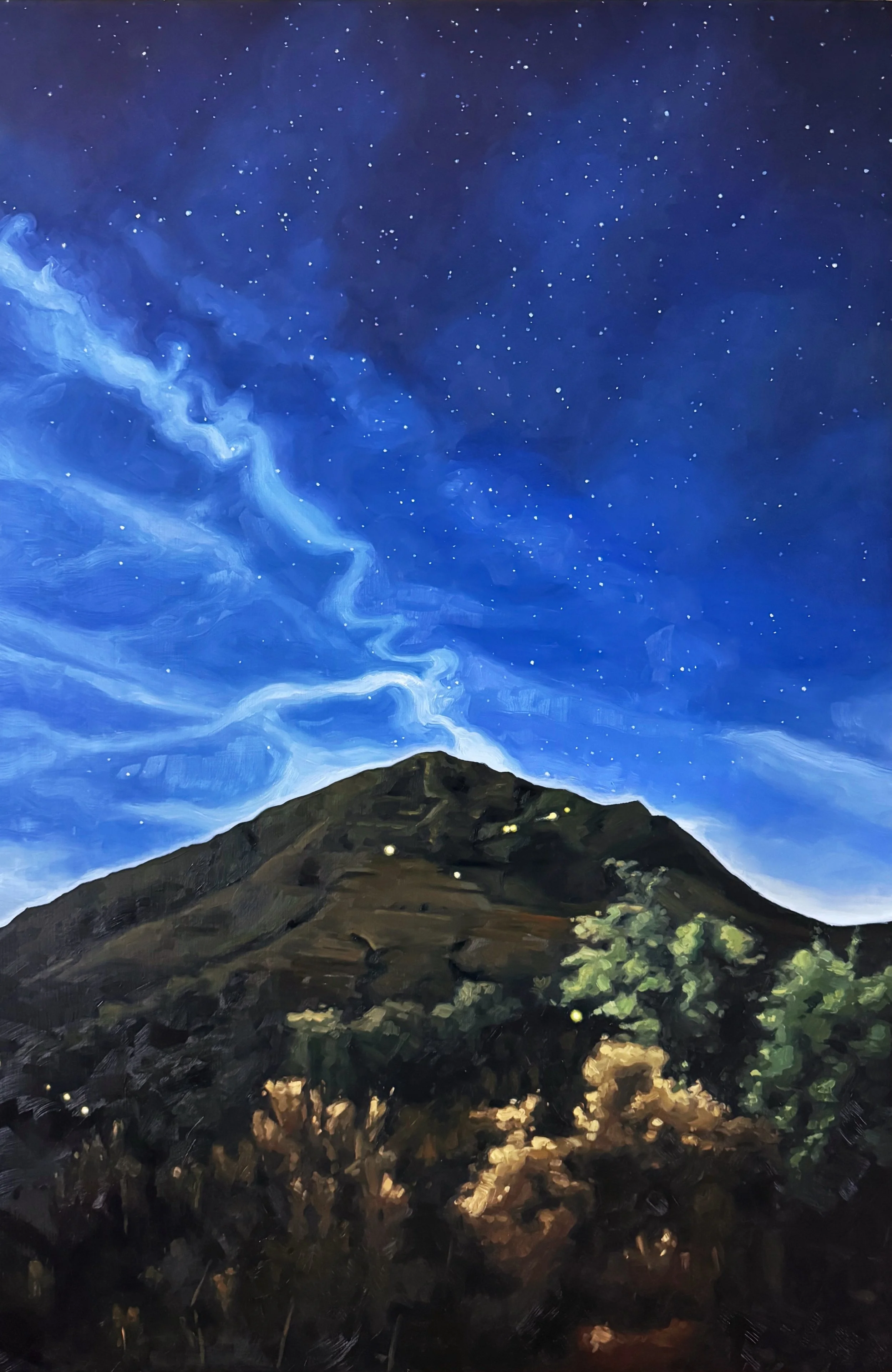 Night Hike
24x36" oil on panel, 2025

Guadalupe Mountains National Park, unavailable