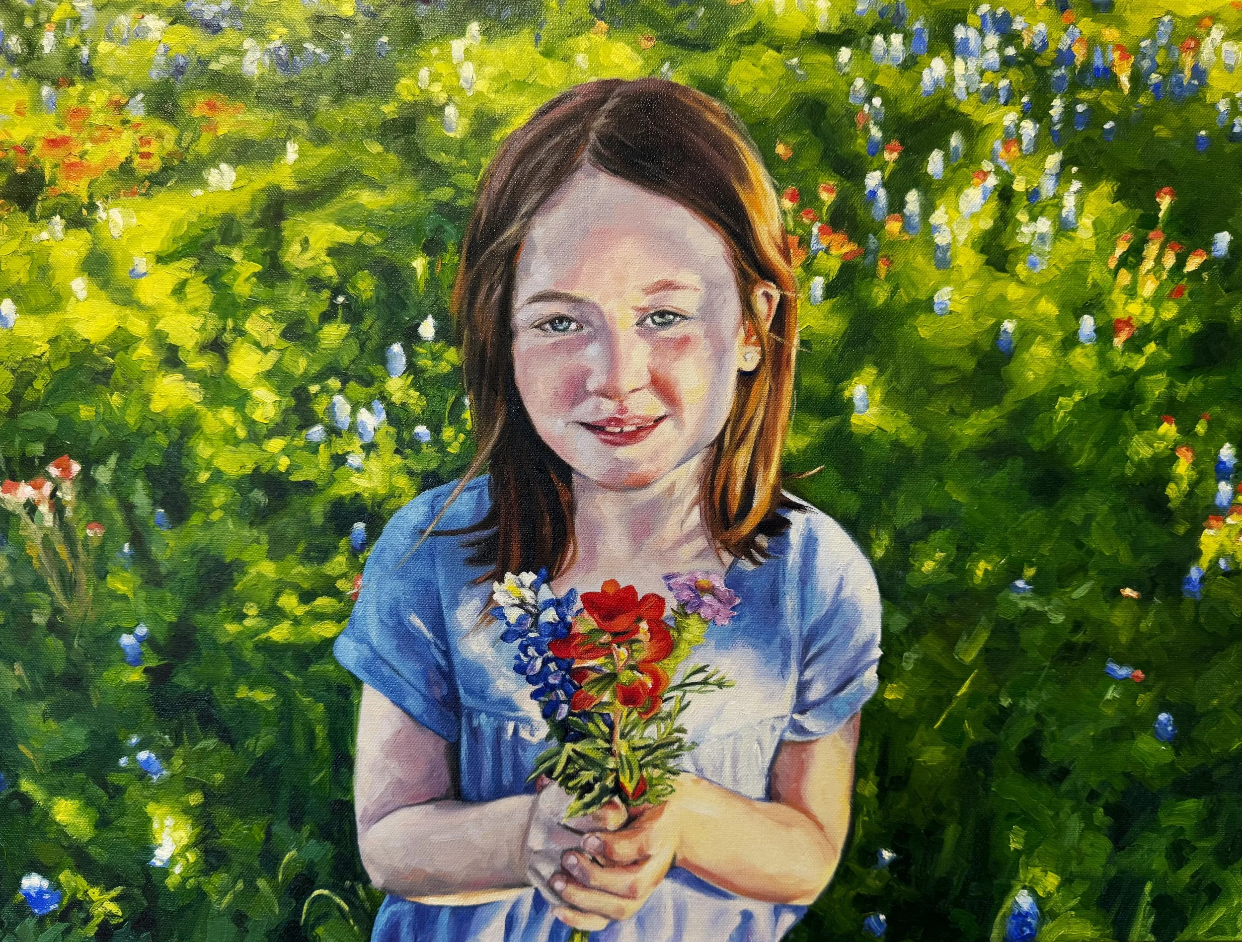 Texan Girlhood
18x24" oil on canvas, 2025

Buckholts, Texas, unavailable