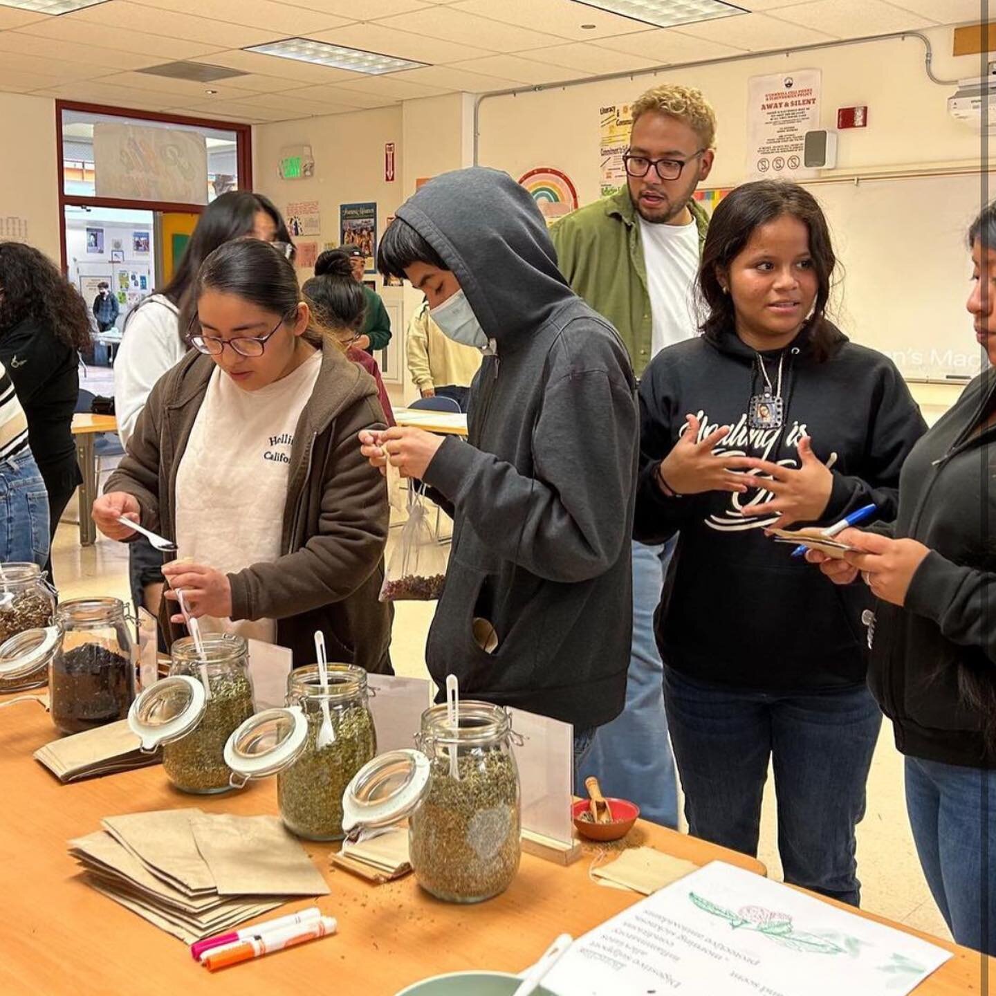 This year, we are excited to expand our School-Based Healing initiatives as we hold regular weekly bilingual healing electives + healing clinics with Oakland Unified School District &mdash; specifically Rusdale Continuation and Madison Park Academy f