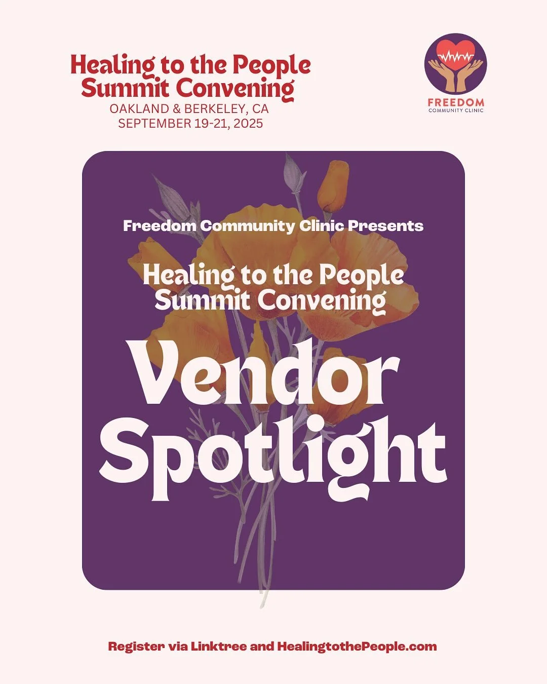 Blessed Monday y&rsquo;all! 🌟 We&rsquo;re super excited to announce the vendors joining us at the Healing to the People Summit! 🌿✨ From nourishing herbal remedies and indigenous healing practices to handmade jewelry and community resources, our inc