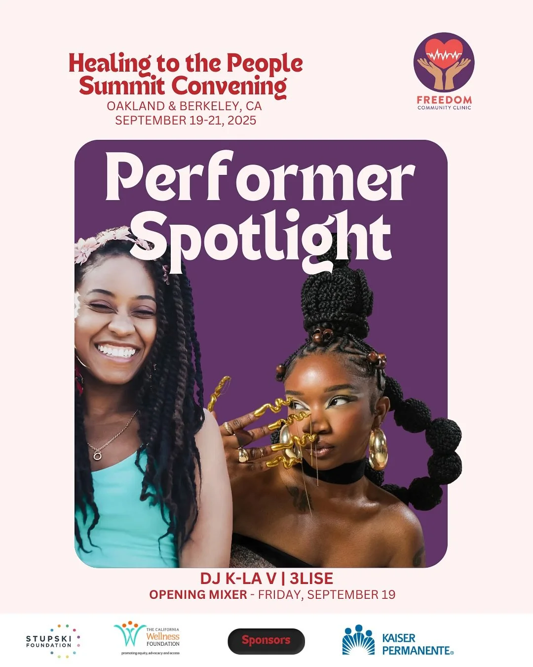 🌿Blessed Friday folks! We are officially one week away from out Healing to the People Summit Convening! Our weekend of activations will being with a mixer hosted at Understory Oakland (@understoryoakland) and we&rsquo;re excited to announce our perf