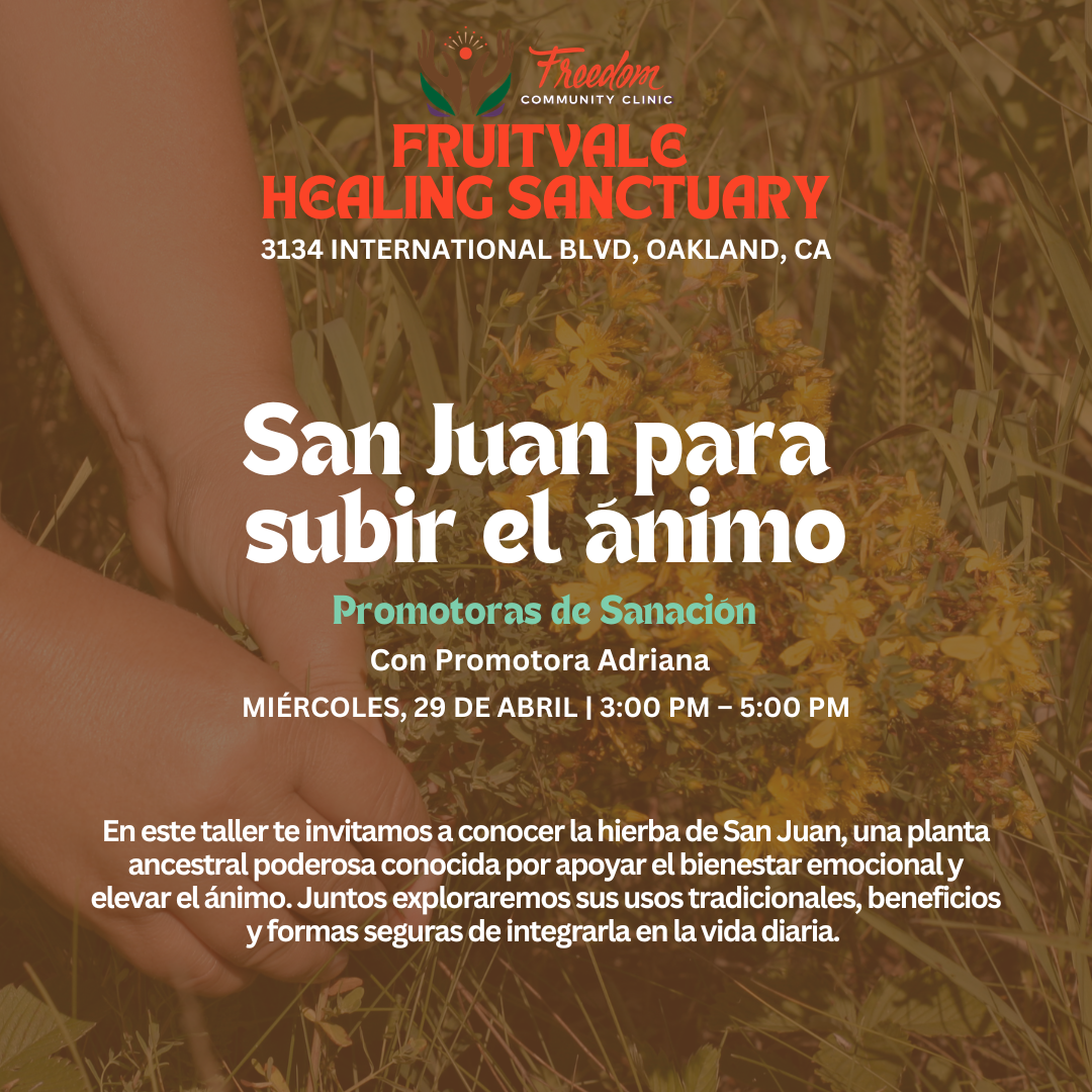 Promotoras de Sanación: San Juan para subir el ánimo