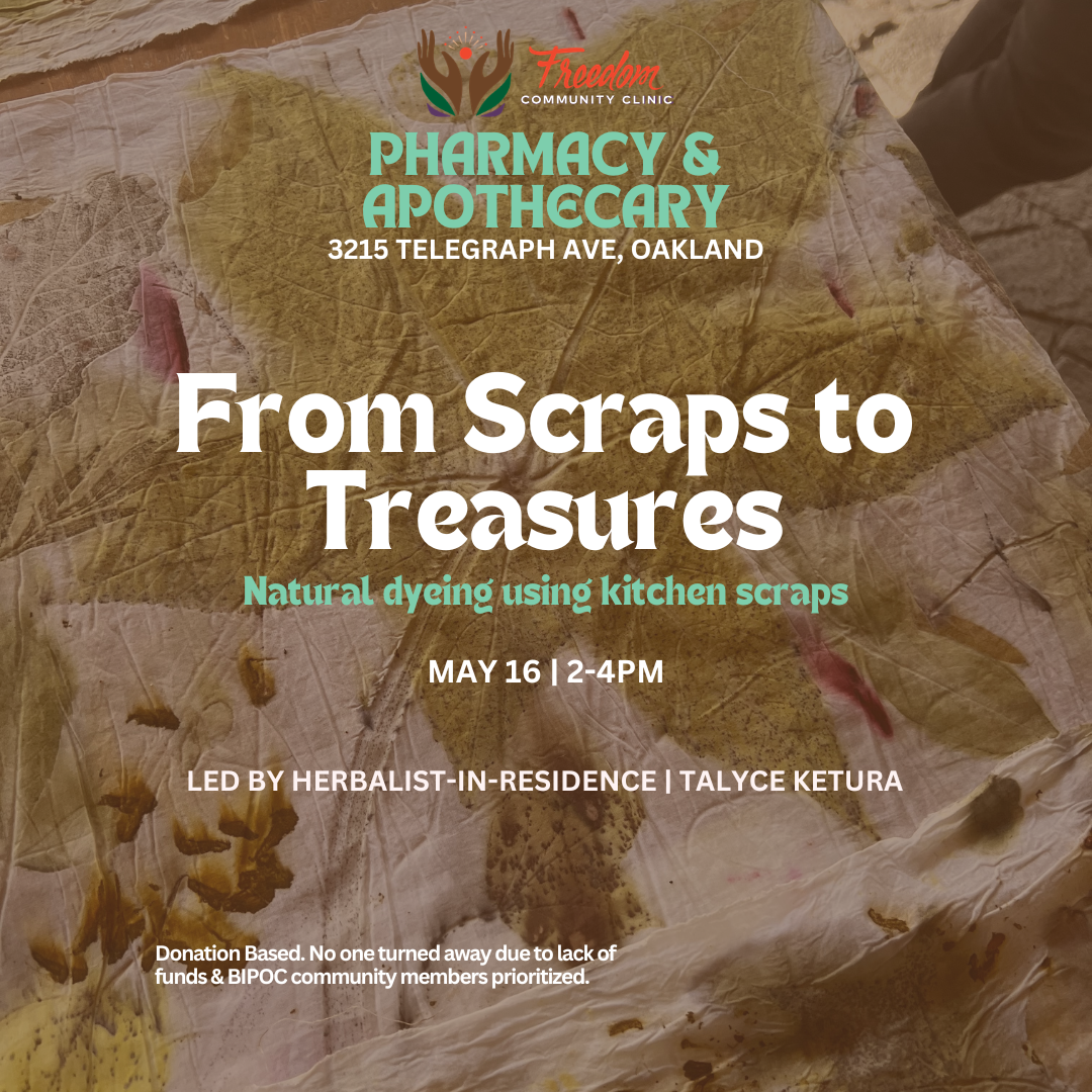 From Scraps to Treasures: Natural dyeing using kitchen scraps