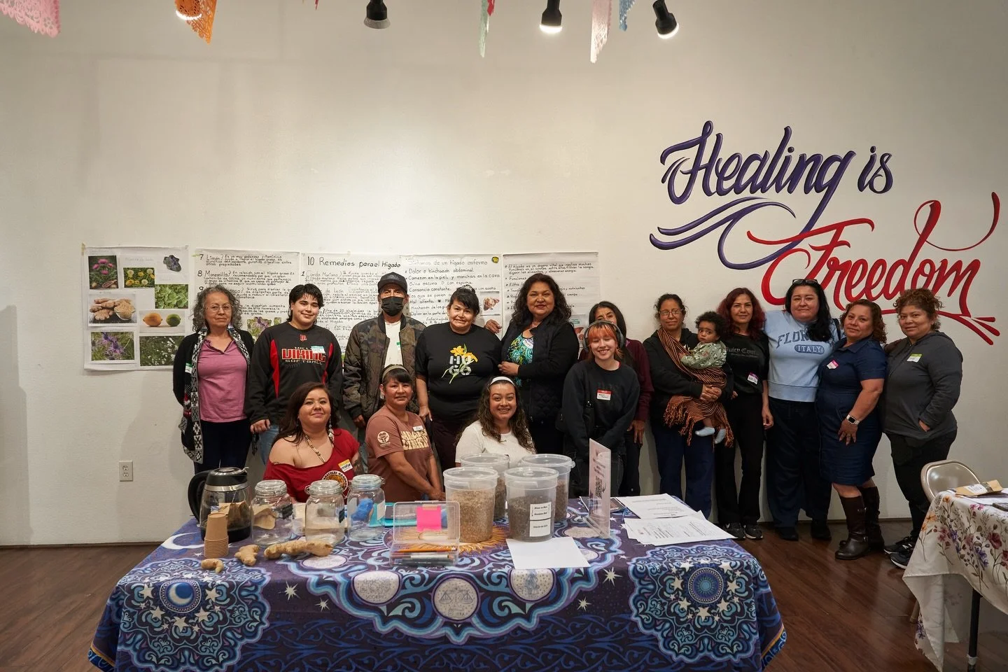 🌿 The kickoff for our Promotora-led workshops at the Fruitvale Healing Sanctuary this Wednesday was filled with learning, laughter, and connection. Our Promotora Leader Mercedes shared her knowledge of how community can care for the liver with at ho
