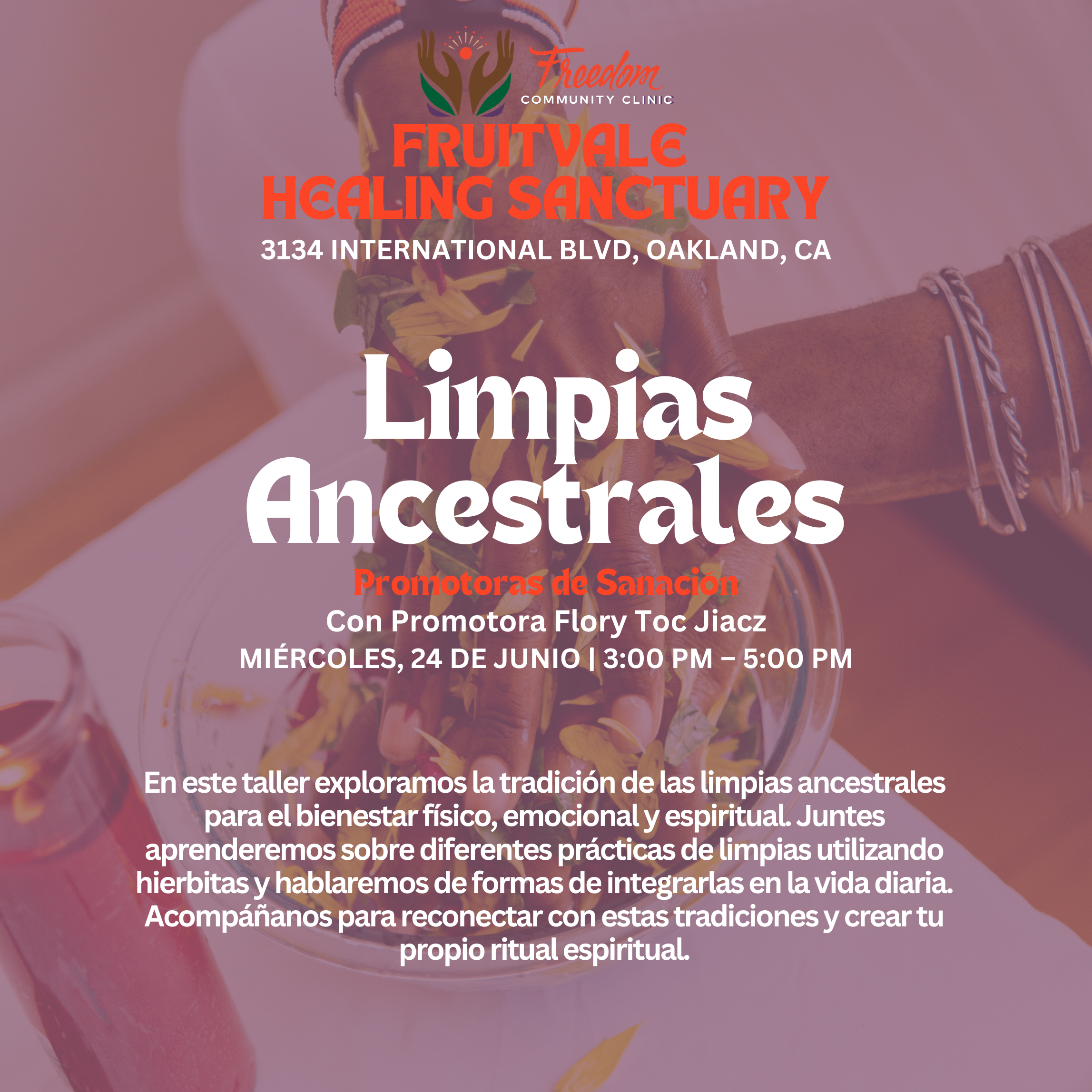 PROMOTORAS DE SANACIÓN: LIMPIAS ANCESTRALES