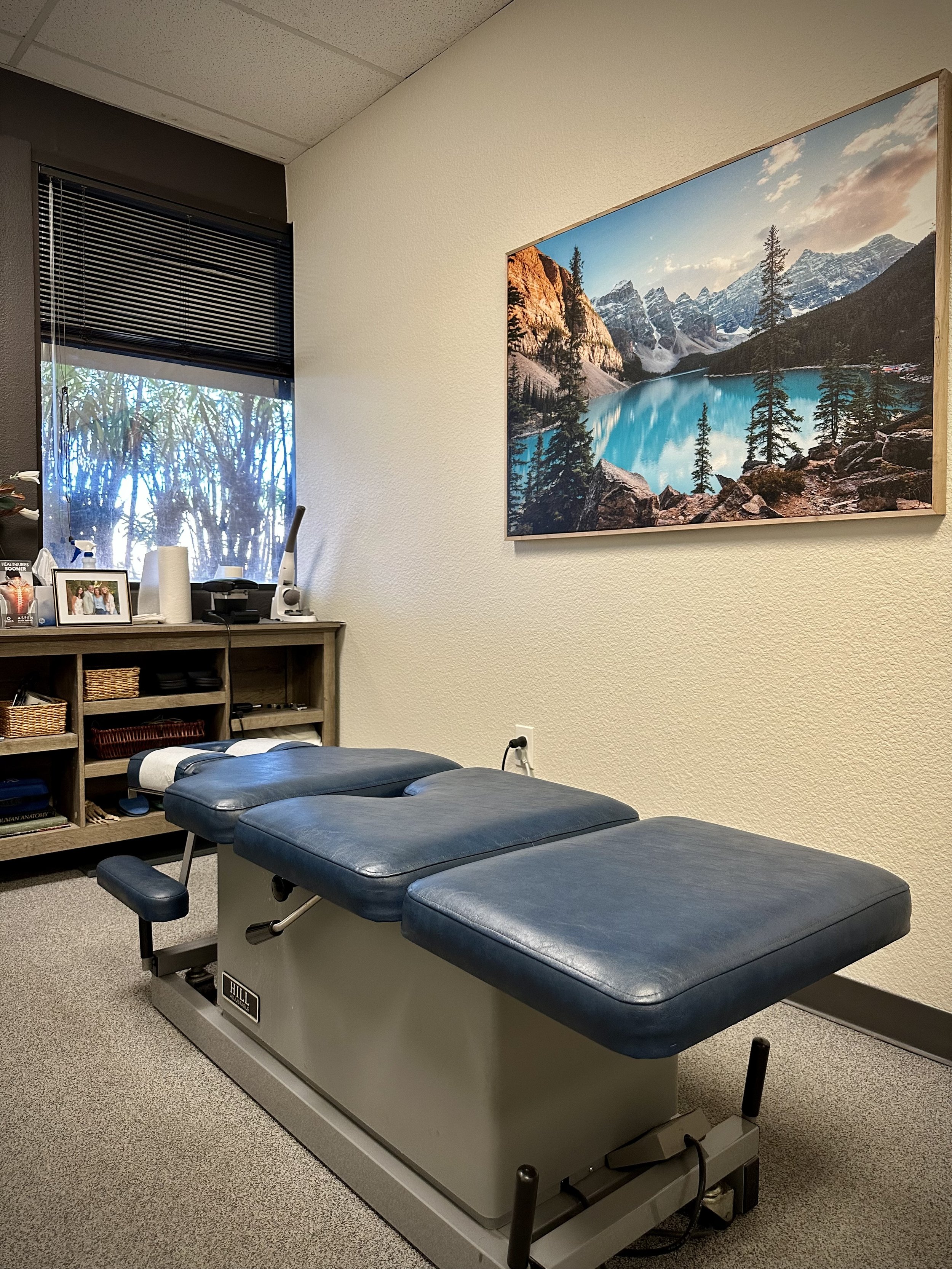 Image of chiropractic table at Touch Chiropractic in Sacramento, CA