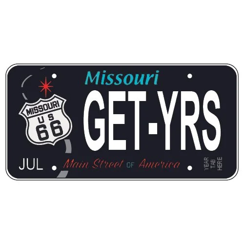 It’s Here!  The Exclusive Missouri Black License Plate