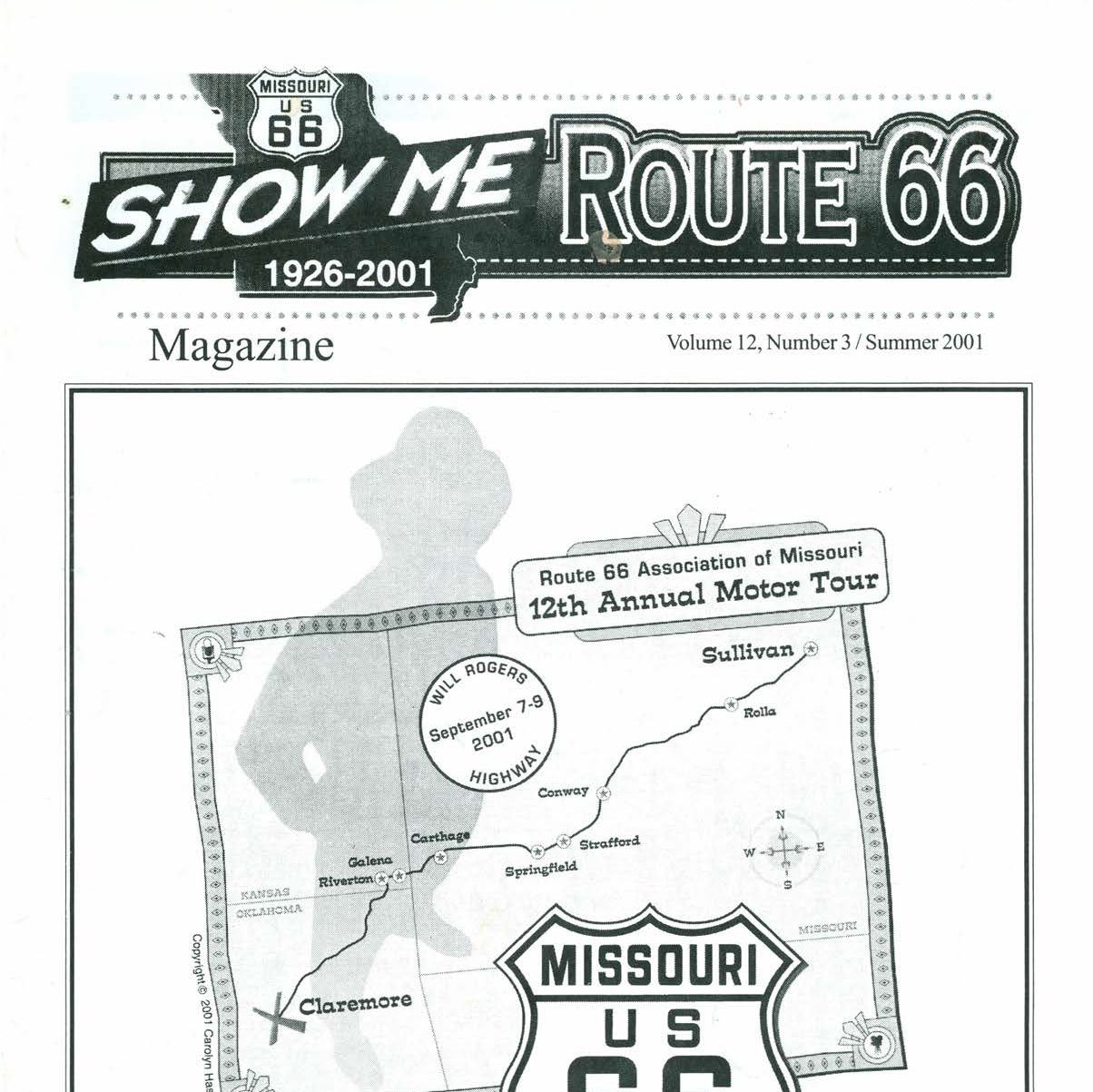 SHOW ME ROUTE 66 MAGAZINE / VOL. 12 NO. 3/2001