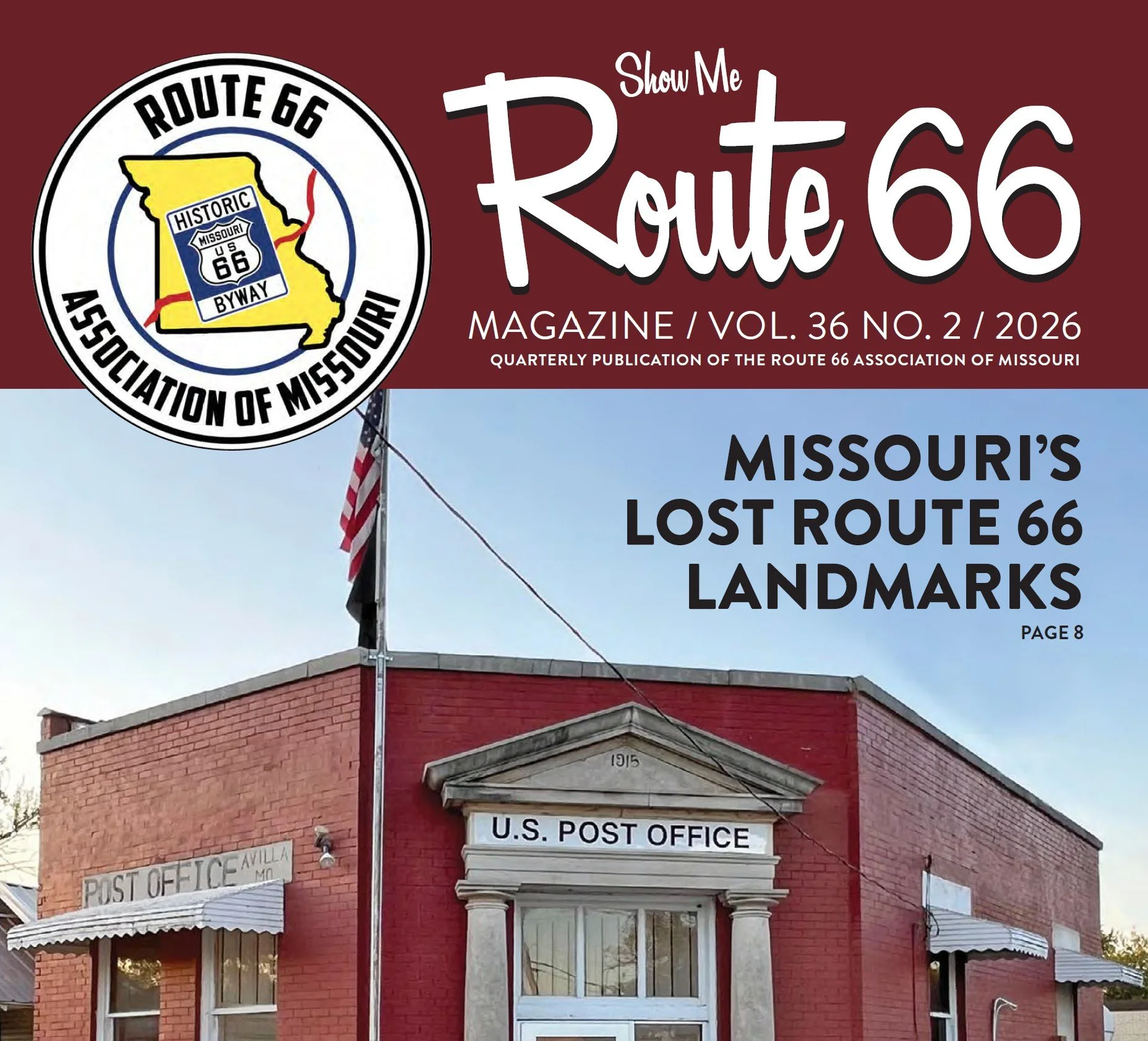 SHOW ME ROUTE 66 MAGAZINE / VOL.36 NO. 2/2026
