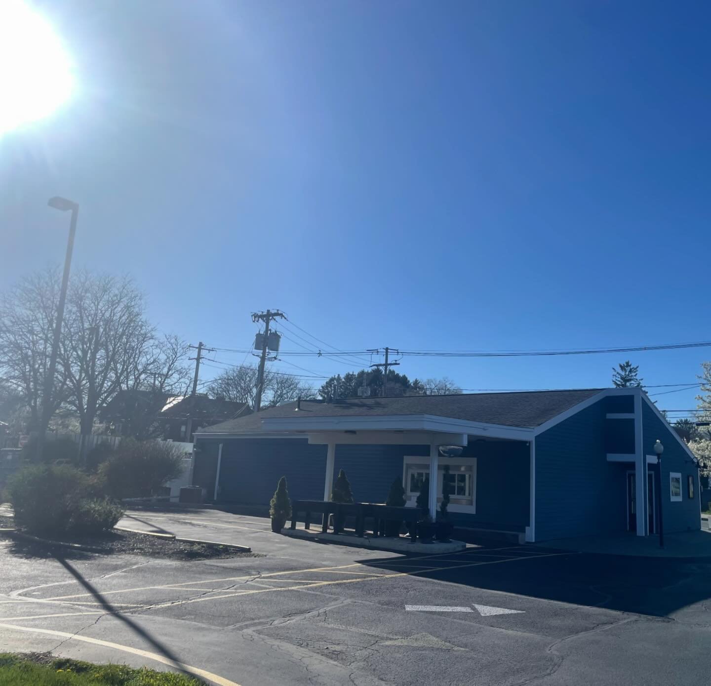 Sunny day got us wanting to share the good news&hellip;

This spot, and this old drive thru/carport will soon be transformed into an outdoor oasis! 

Last week, we got notice that we have been approved for a grant that will help us develop an outdoor