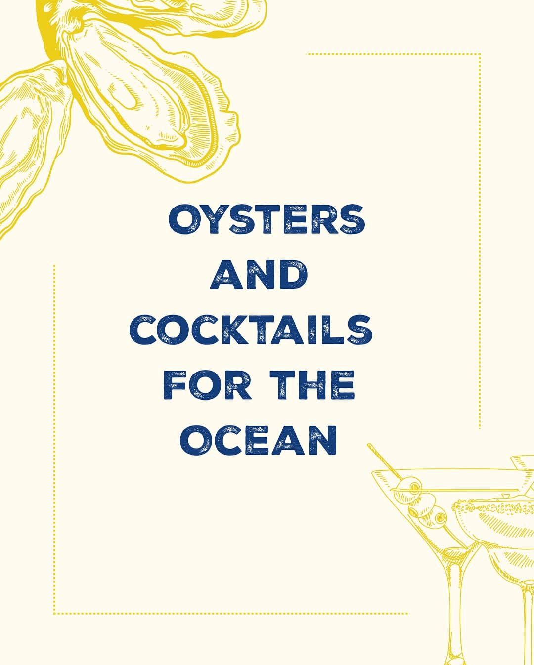 🌊 Oysters and Cocktails for the Ocean 🌊

All throughout the month of June, order any of our featured oyster specials or one of our specialty @graywhalegin cocktails and help us protect our world&rsquo;s oceans. 

Swipe to read all about our: 
🍸: G