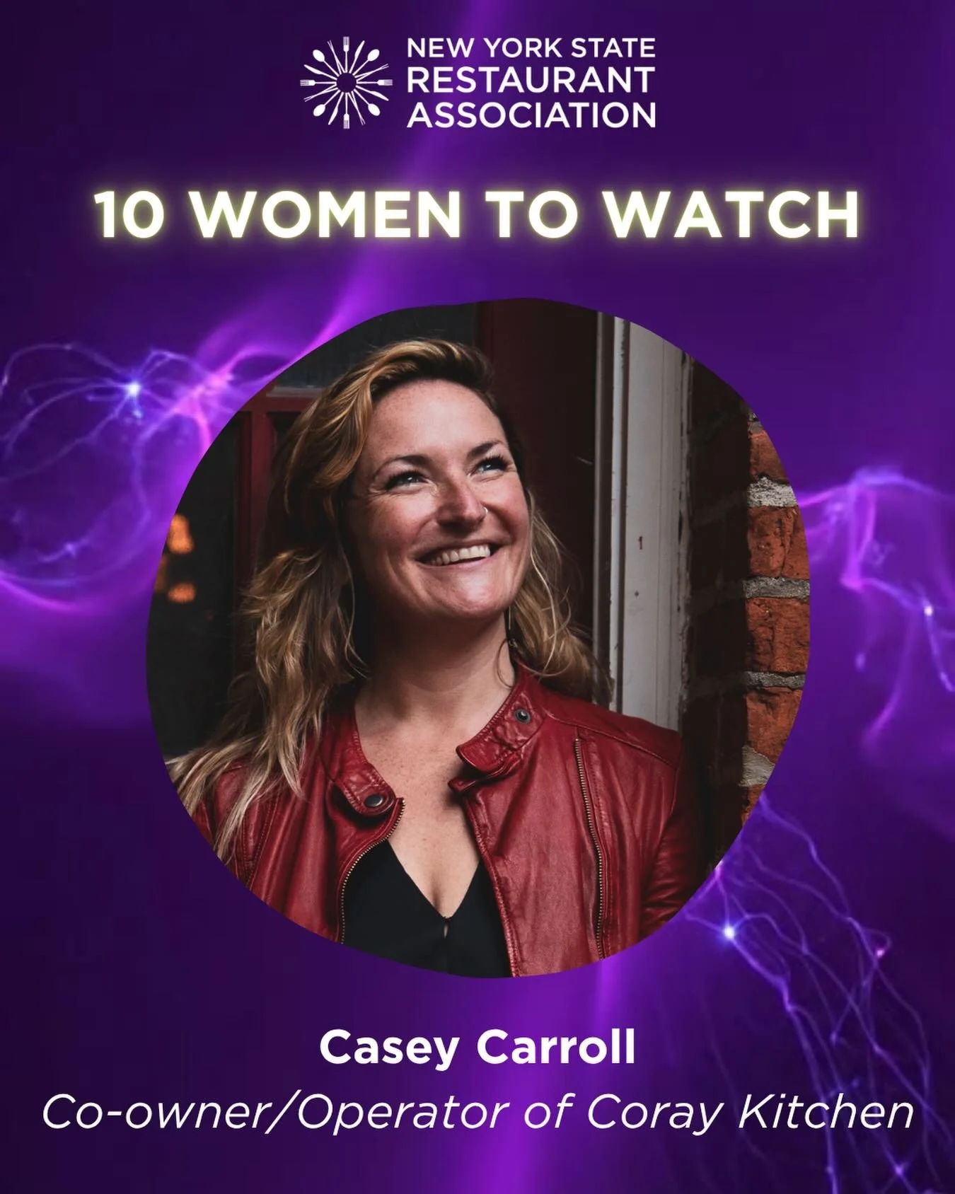 Today we&rsquo;re celebrating our very own Casey on being recognized as one of @nys_restaurant_association 2026 &ldquo;10 Women to Watch.&rdquo; 🎉

This honor reflects what we see every day: Casey&rsquo;s thoughtful leadership, genuine warmth, and d