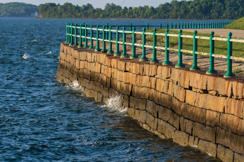 Castle Island - Railing