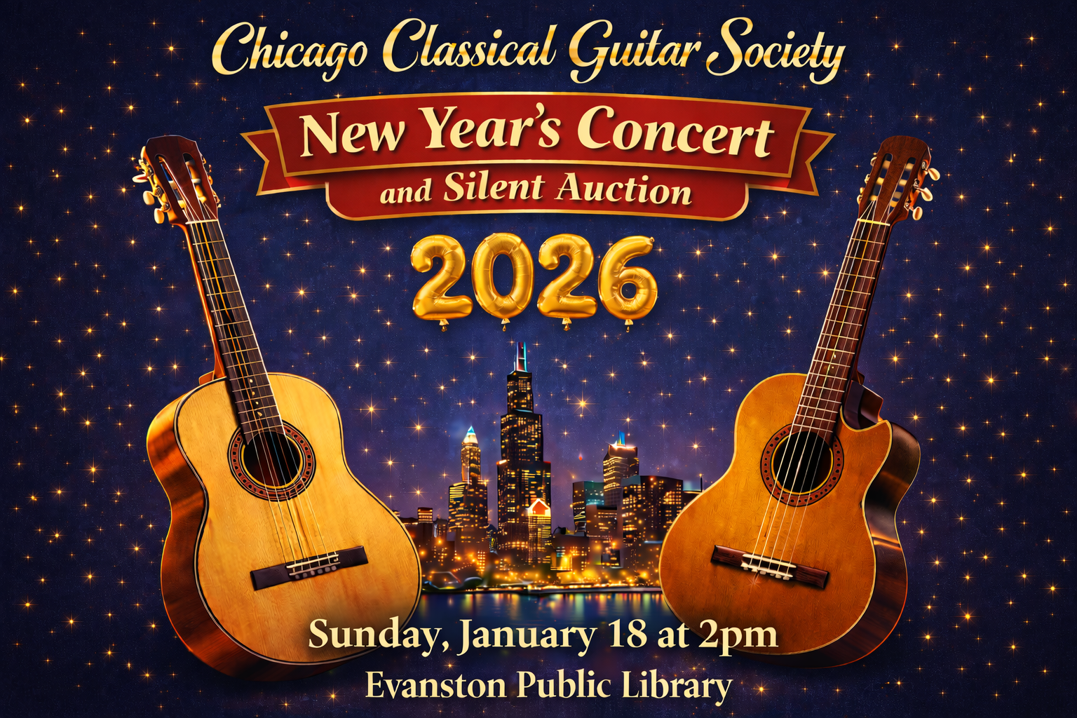 New Year’s Concert and Silent Auction