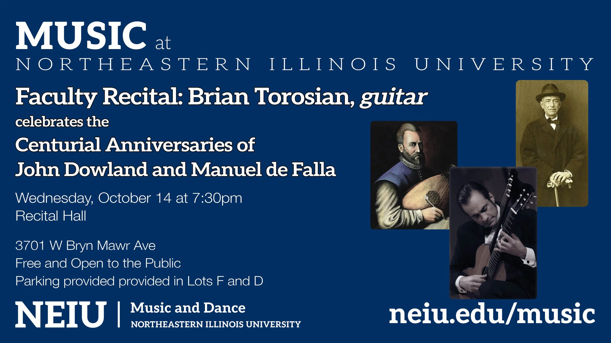 Brian Torosian, NEIU Faculty Recital
