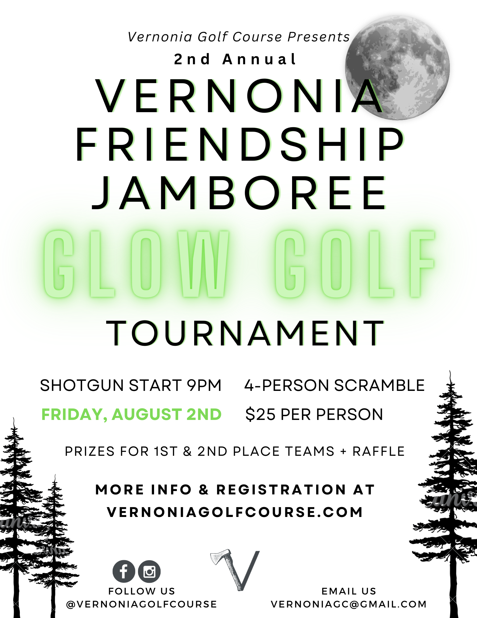 Vernonia Friendship Jamboree Glow Golf 2024 — Vernonia Golf Course