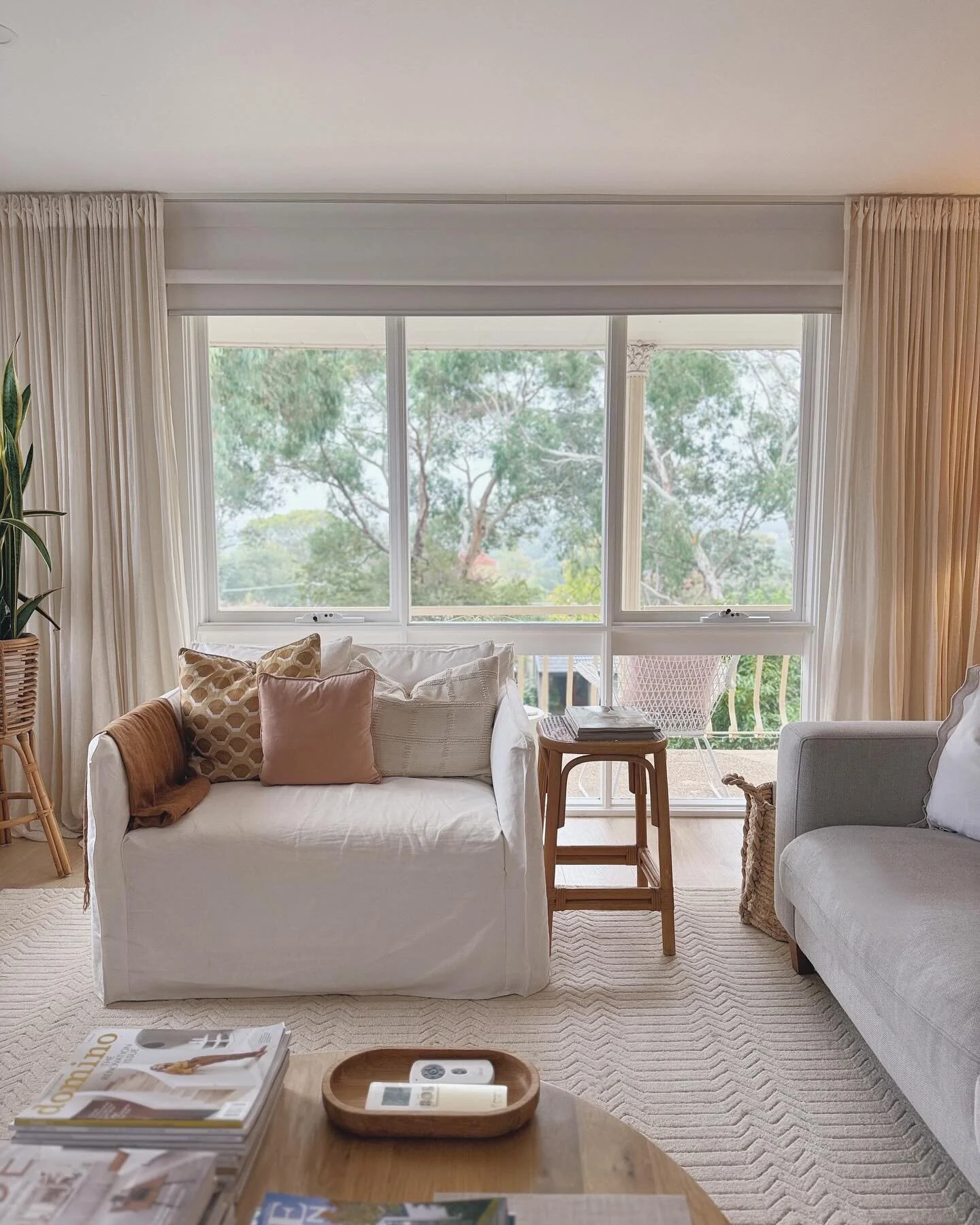 Cosy season is here! 💭

My view this morning - the mist is one my favourite things about living in Canberra - so autumn, so romantic 🫶🏻

Looking at this room reminded me of all the changes this space has seen in the six years we&rsquo;ve been here